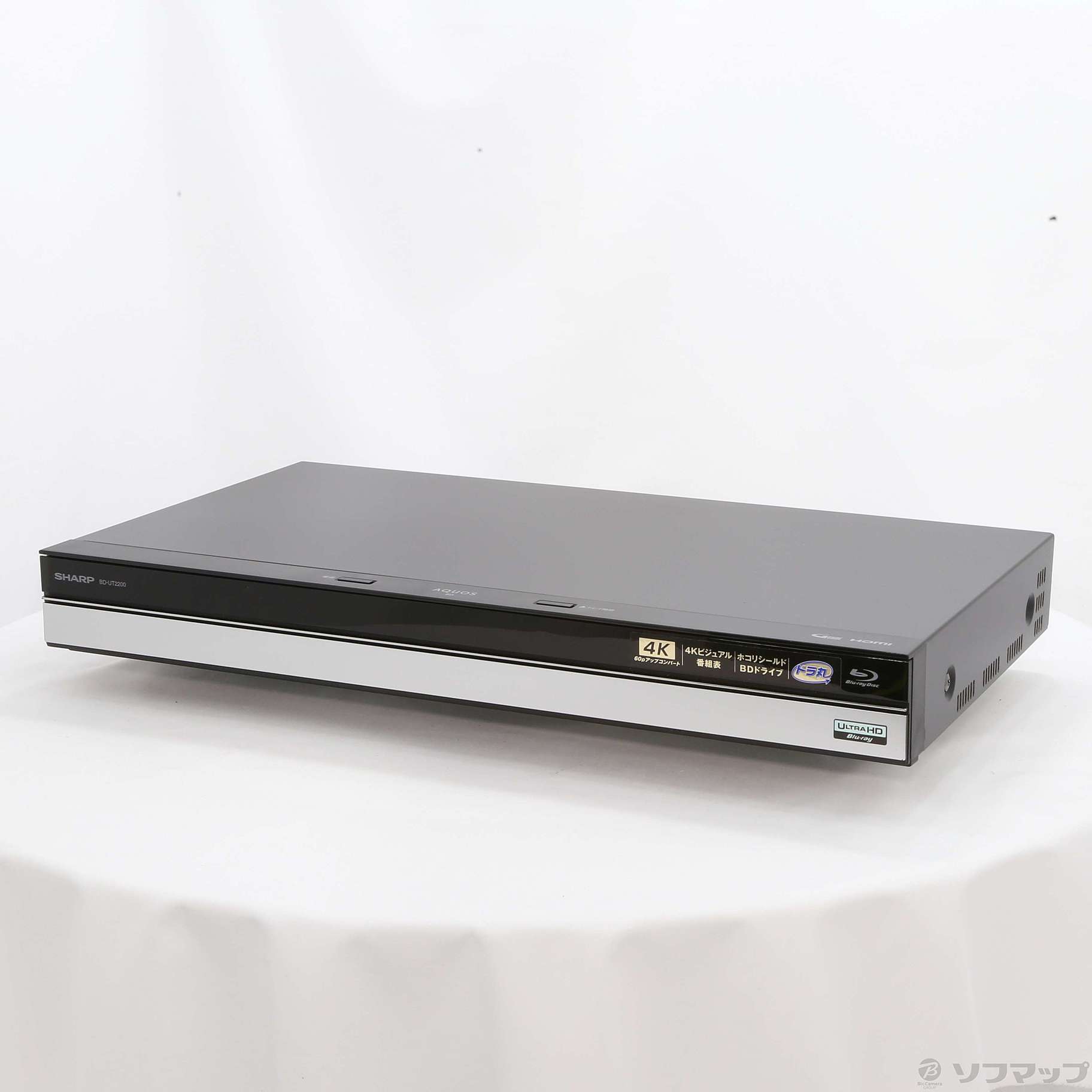 中古】BD-UT2200 ブルーレイレコーダー (2TB／Ultra HDブルーレイ再生