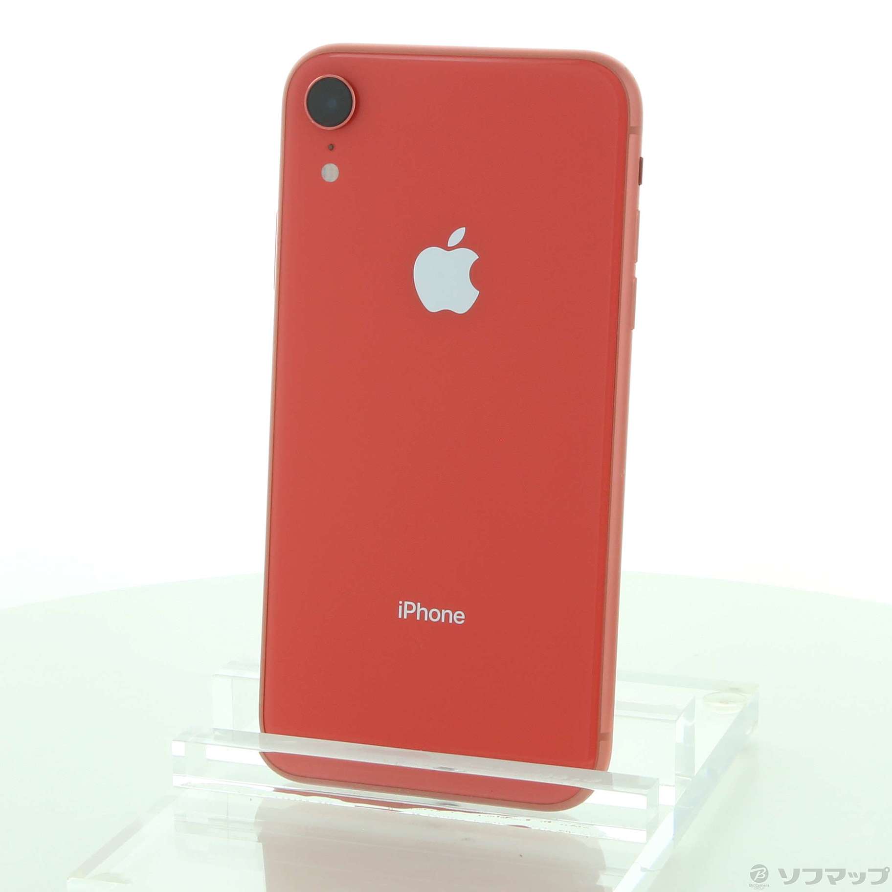 中古】iPhoneXR 128GB コーラル MT0T2J／A SIMフリー ◇08/15(日