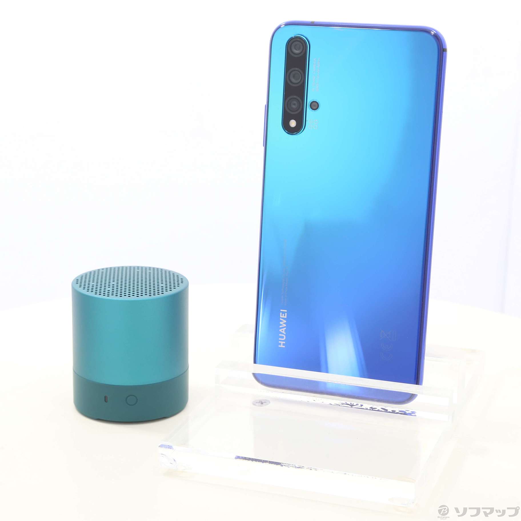 中古】nova 5T 128GB クラッシュブルー NOVA5T／BLUE+SP SIMフリー ...