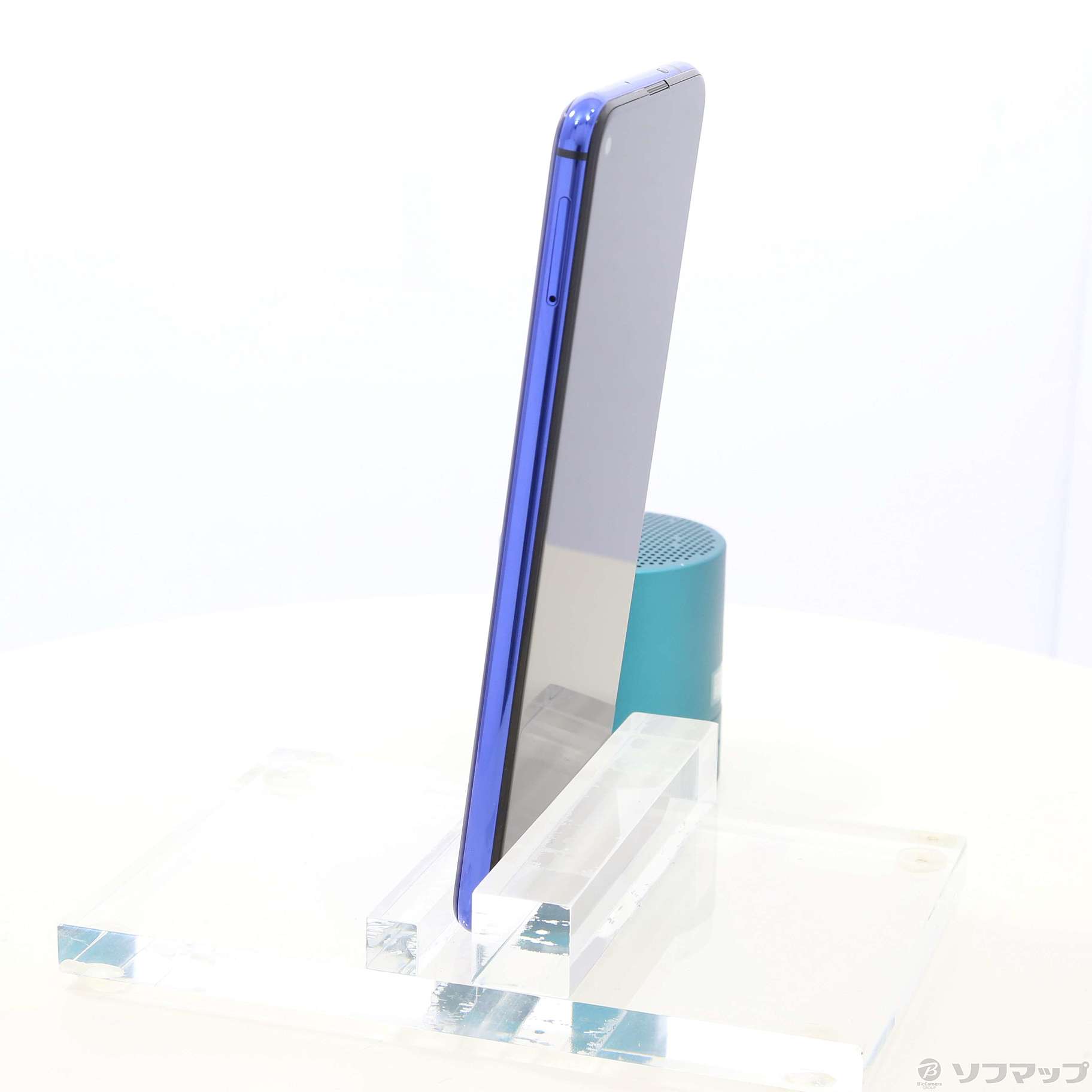 中古】nova 5T 128GB クラッシュブルー NOVA5T／BLUE+SP SIMフリー