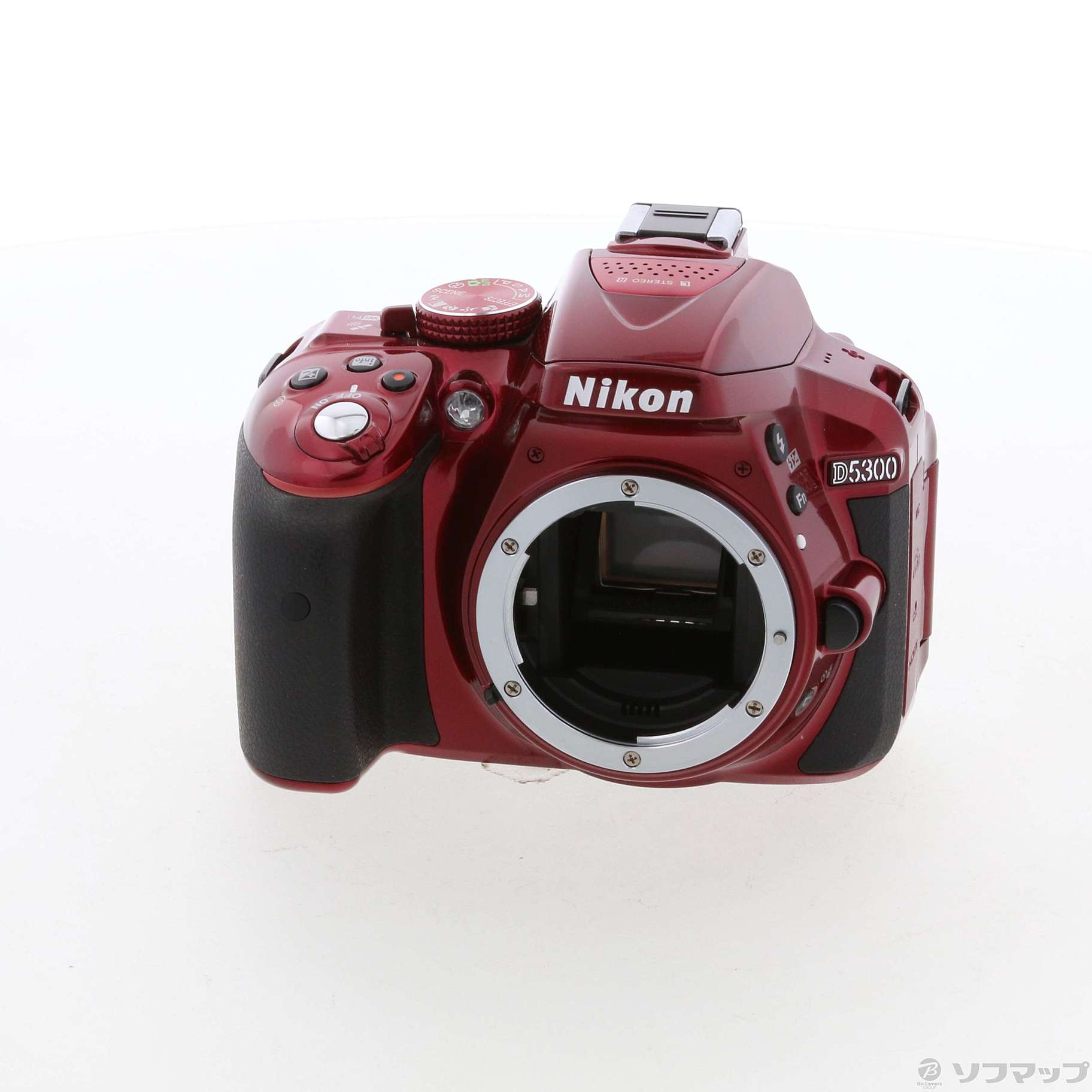 中古】NIKON D5300 ボディ レッド (2410万画素／SDXC) [2133033266612] - リコレ！|ビックカメラグループ  ソフマップの中古通販サイト