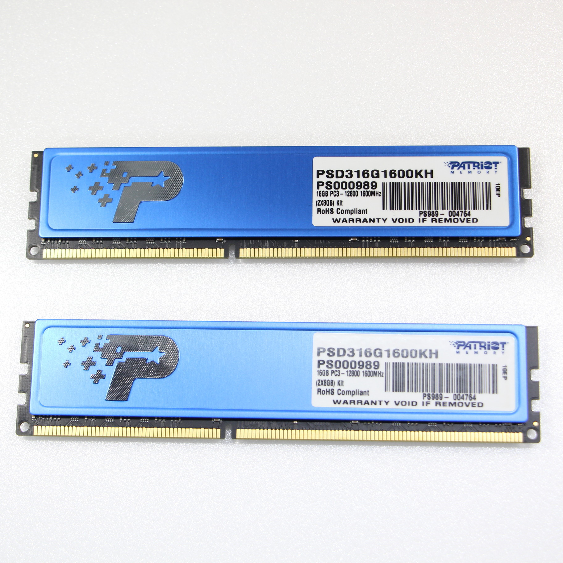 PSD316G 1600KH DDR3 PC3-12800 8G 2枚組