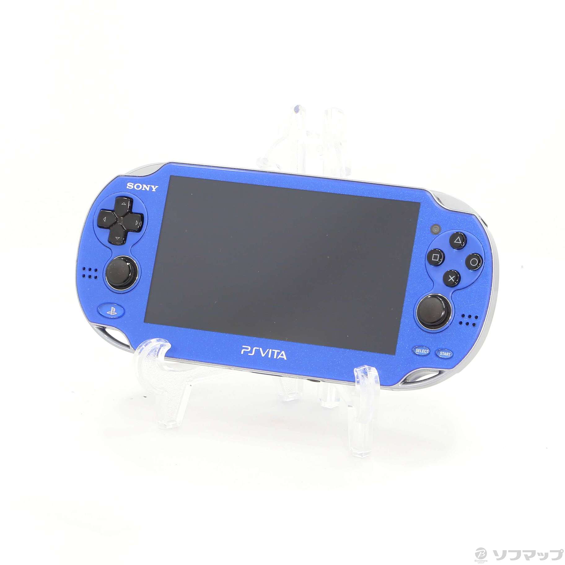 中古】PlayStation Vita Wi-Fiモデル サファイアブルー PCH-1000 Z ...