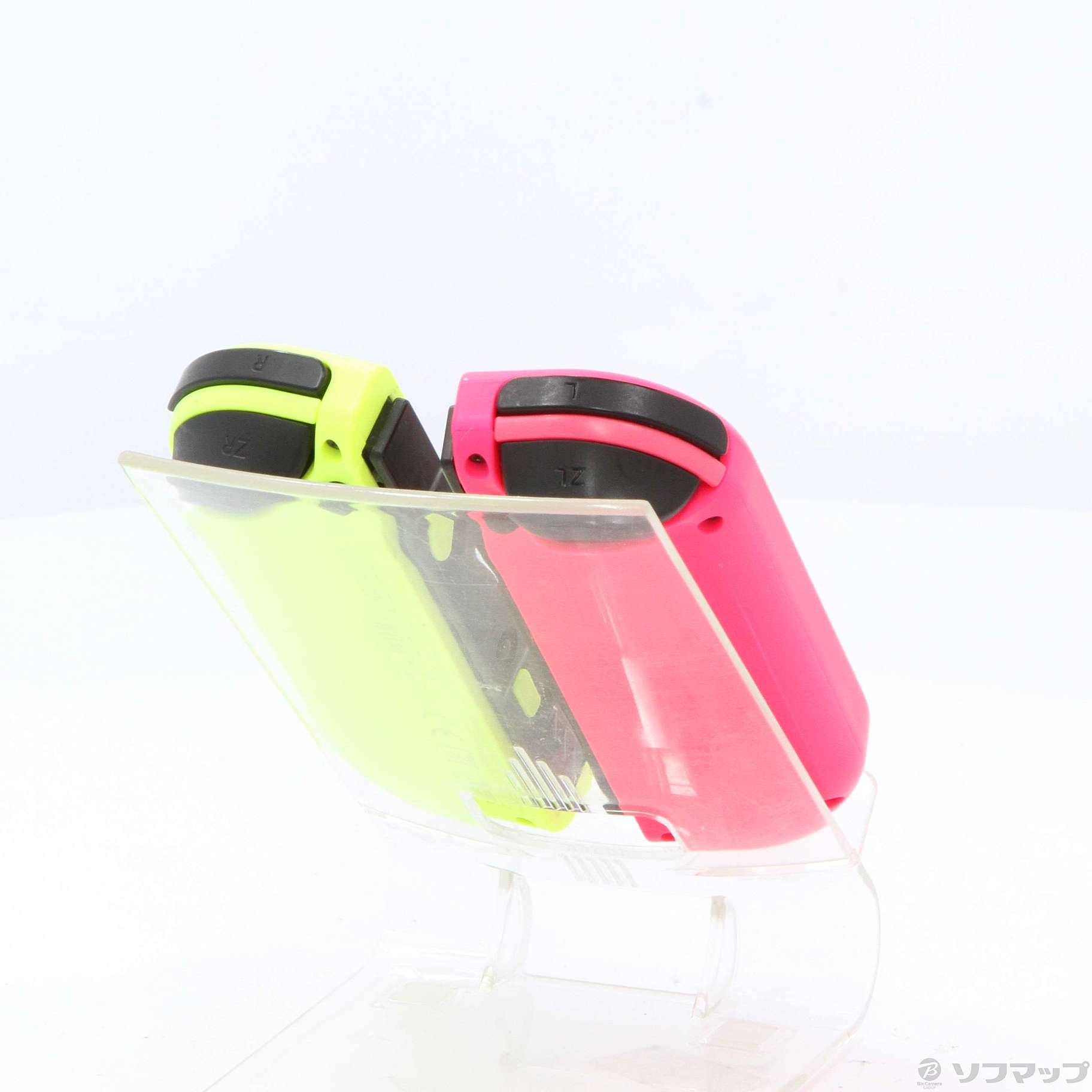 中古】Joy-Con (L) ネオンピンク／ (R) ネオンイエロー 【Switch