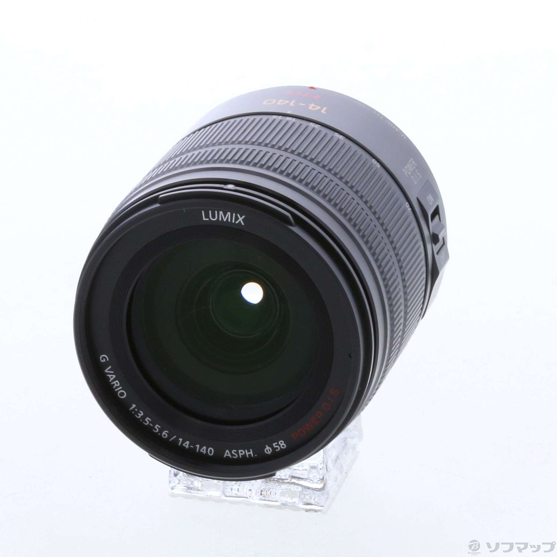 中古】LUMIX G VARIO 14-140mm／F3.5-5.6 H-FS14140-K (ブラック) ◇07 ...