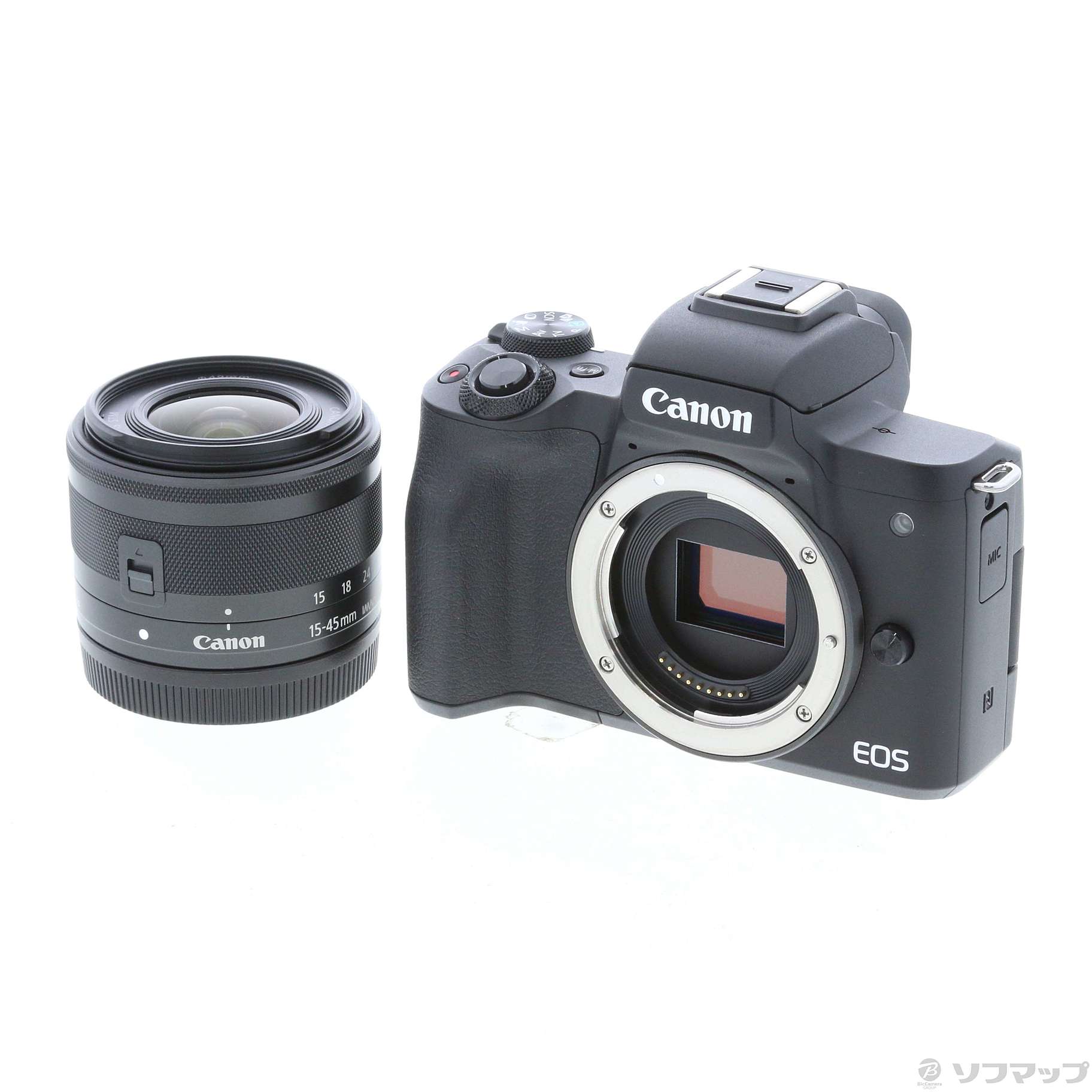 中古】EOS Kiss M (ブラック) ・ EF-M15-45 IS STM レンズキット ◇11/21(日)値下げ！  [2133033286351] - リコレ！|ビックカメラグループ ソフマップの中古通販サイト