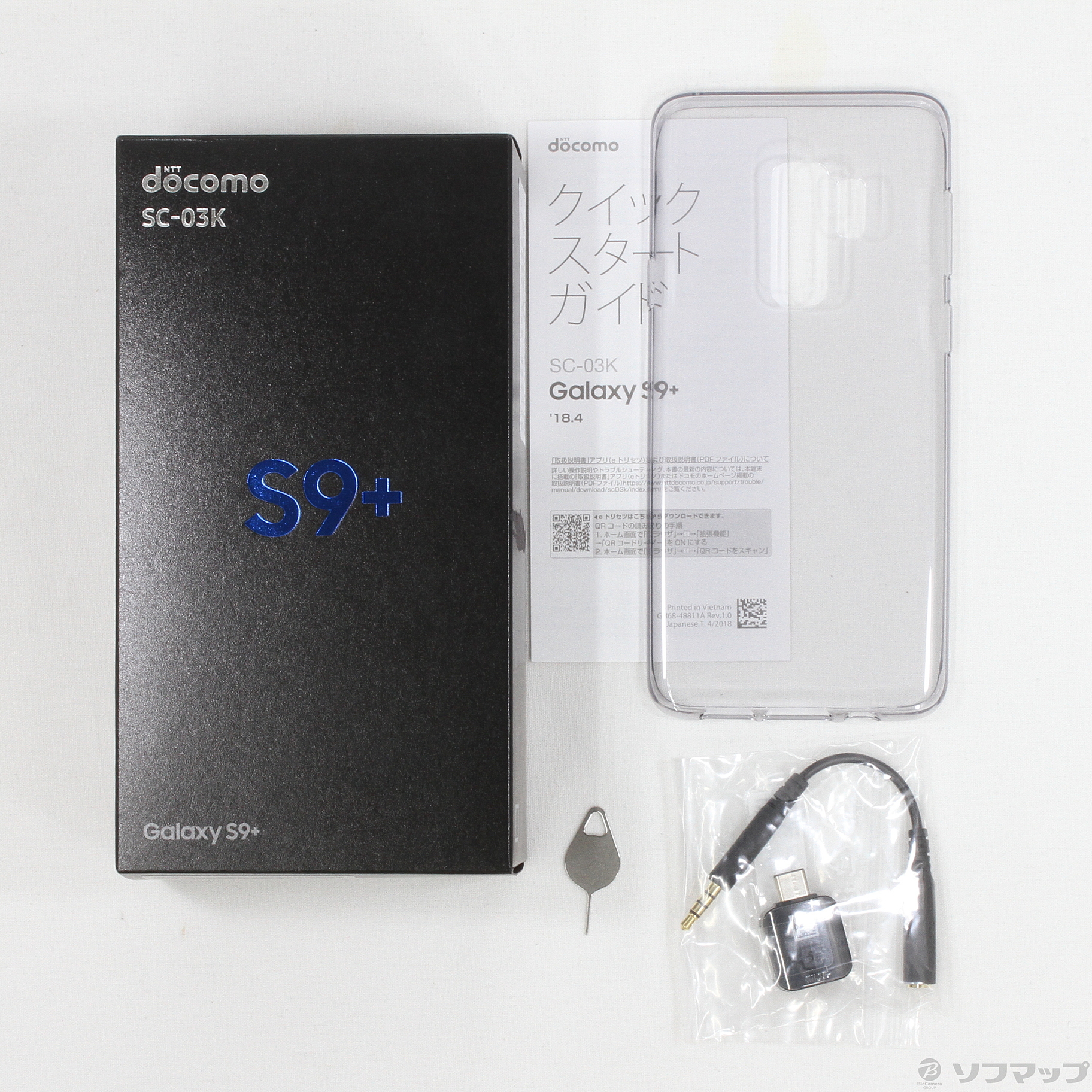 【美品】GALAXY S9+ SC03K  SIMフリー