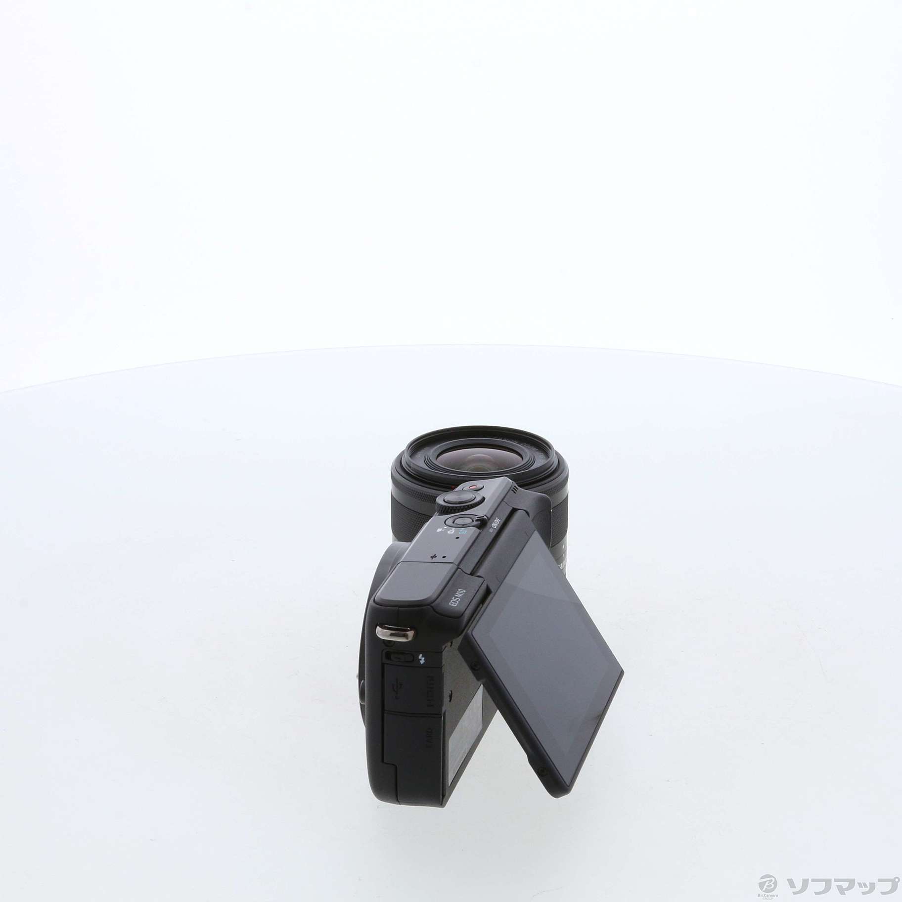 中古】EOS M10 EF-M 15-45 レンズキット BK (1800万画素／ブラック 