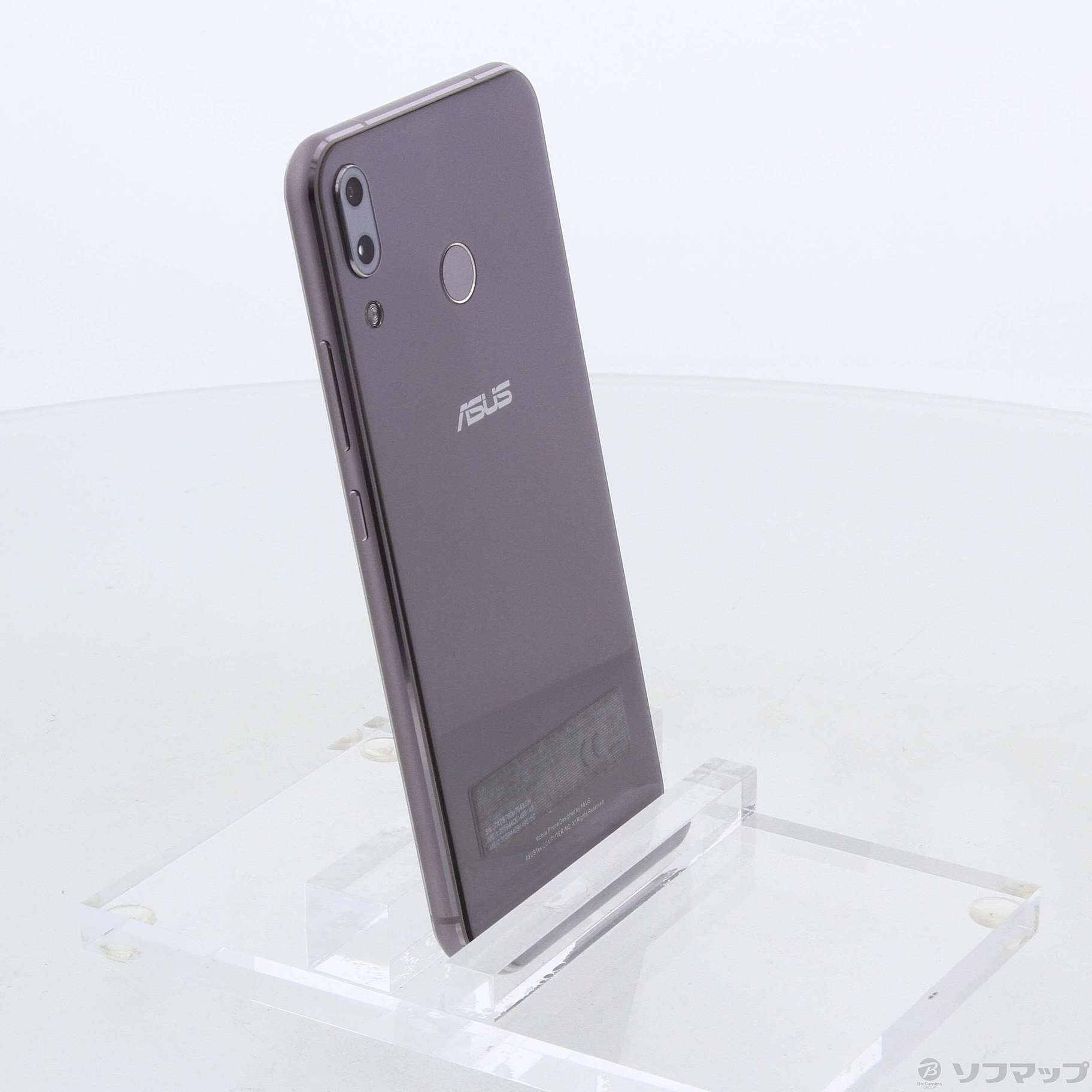 中古】ZenFone 5Z 128GB スペースシルバー ZS620KL-SL128S6 SIMフリー 