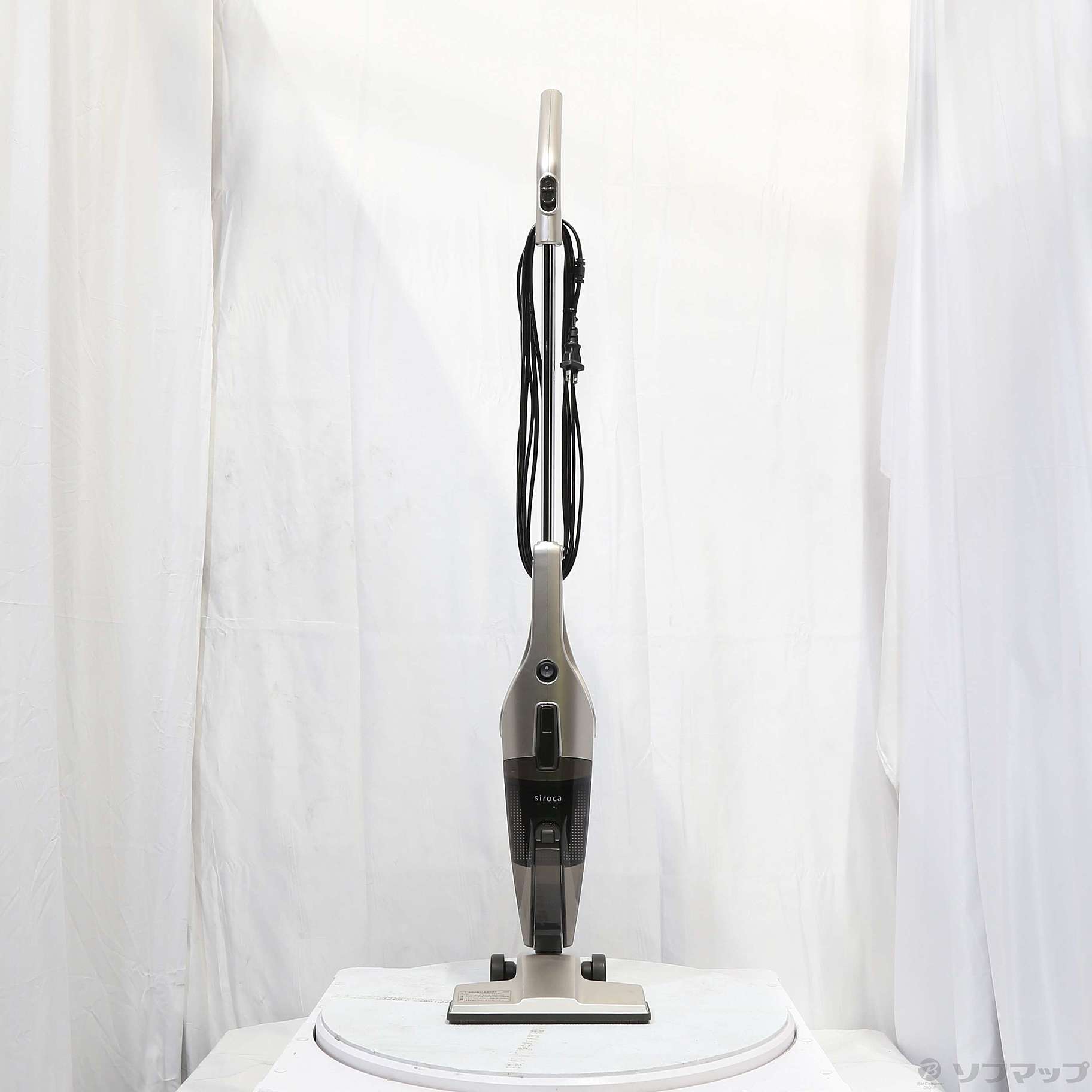 中古】〔展示品〕siroca モップ付きスティッククリーナー SV