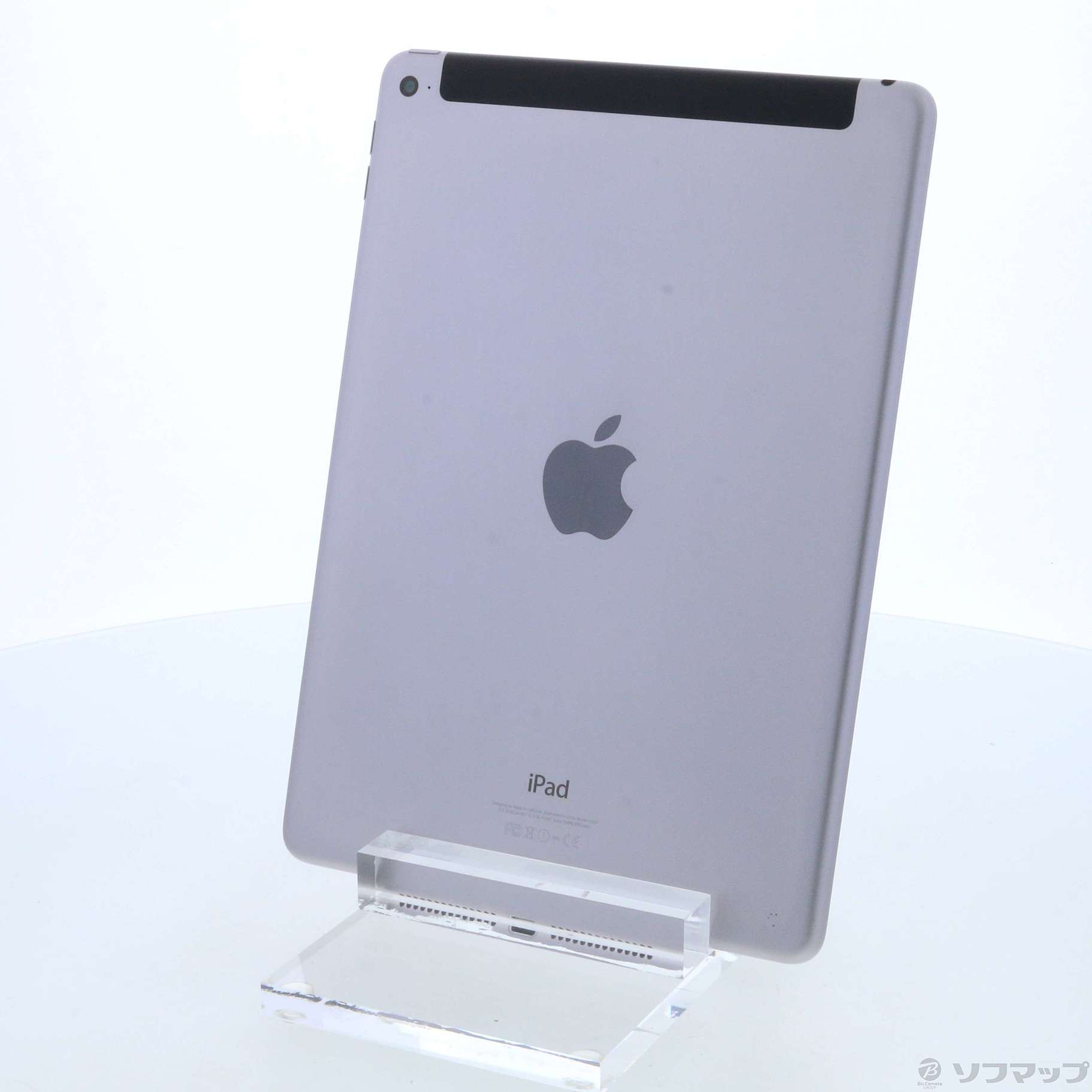 店舗-Apple(•アップル) iPad Air 2 16GB スペースグレイ MGGX2J／A au ...