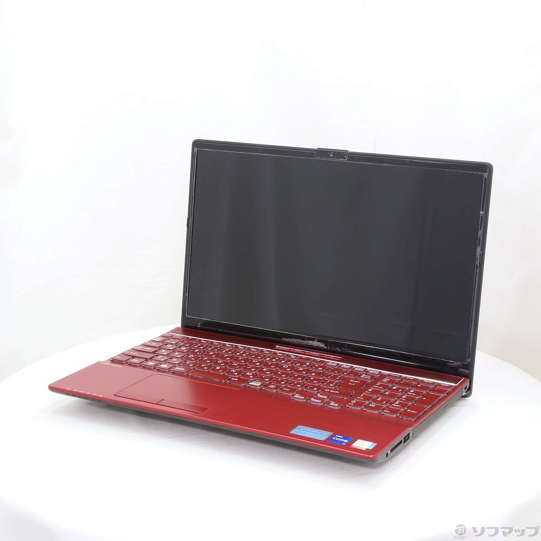 中古】LIFEBOOK AH77／E3 FMVA77E3R ガーネットレッド 〔Windows 10