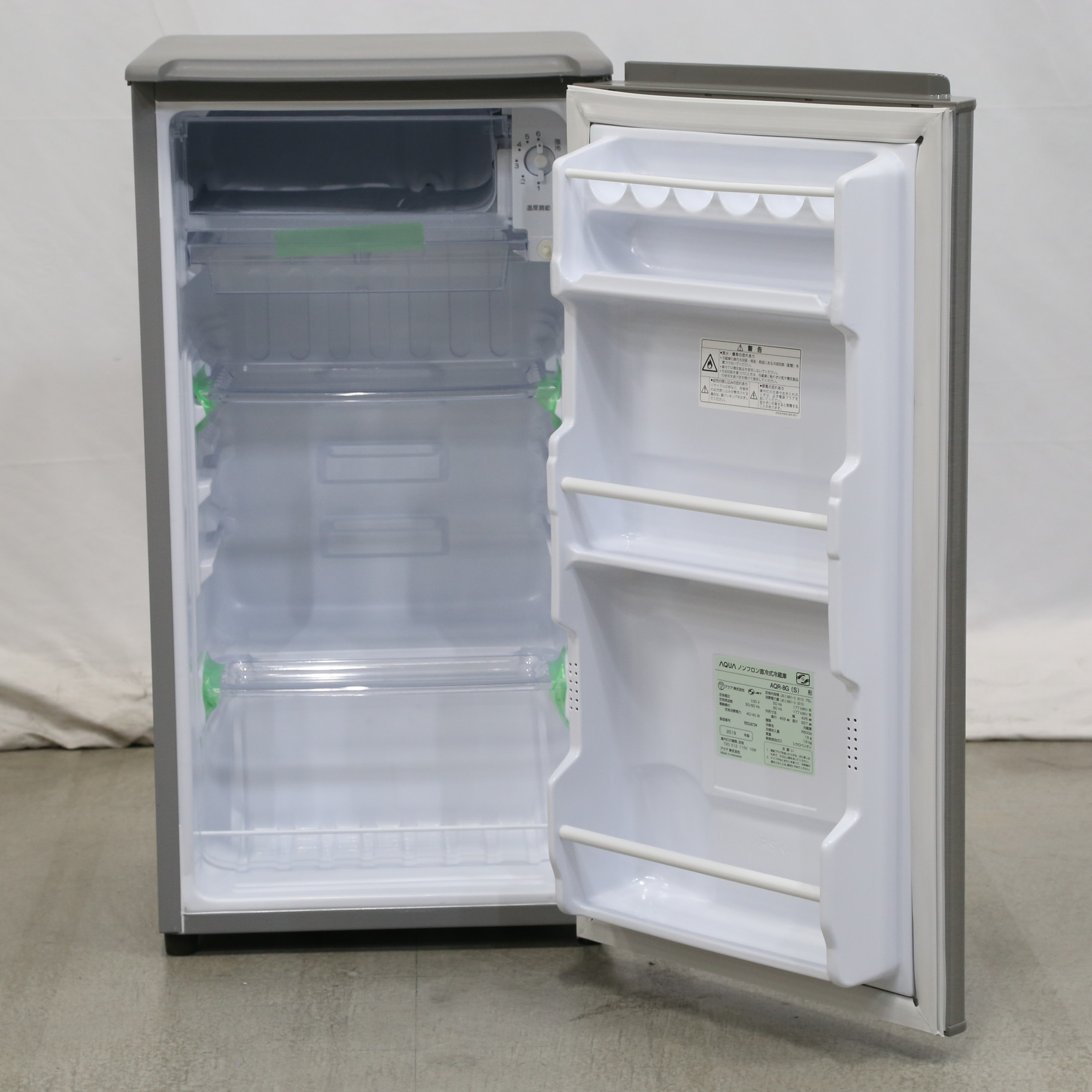 2018年製 AQUA アクア 75L冷蔵庫 AQR-8G - キッチン家電