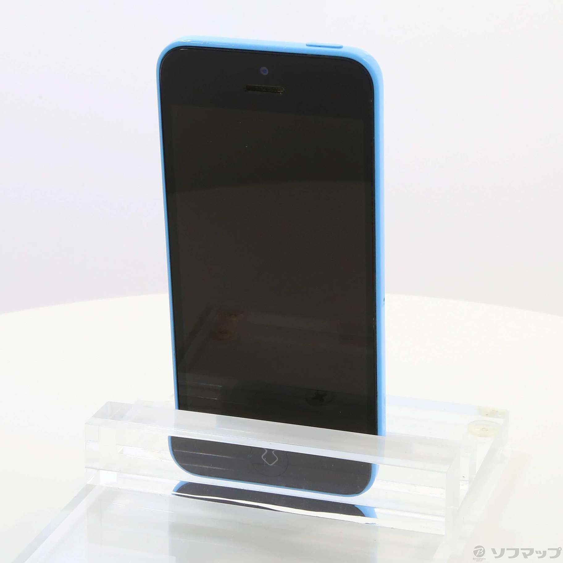 中古】iPhone5C 32GB ブルー MF151J／A SoftBank [2133033366725