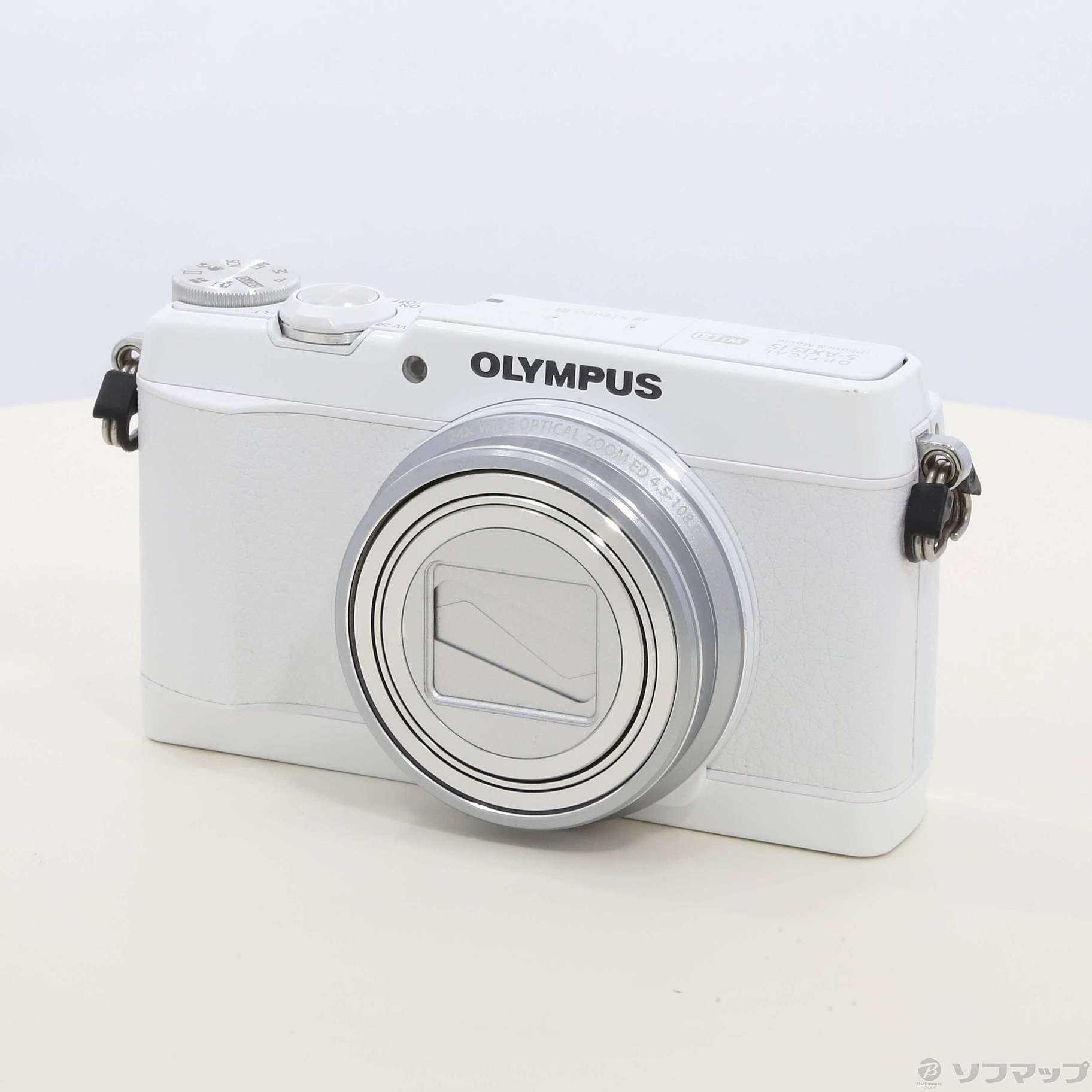 買い取り OLYMPUS デジタルカメラ STYLUS SH-1 ホワイト 光学式5軸手ぶれ補正 光学24倍超解像48倍ズーム WHT 