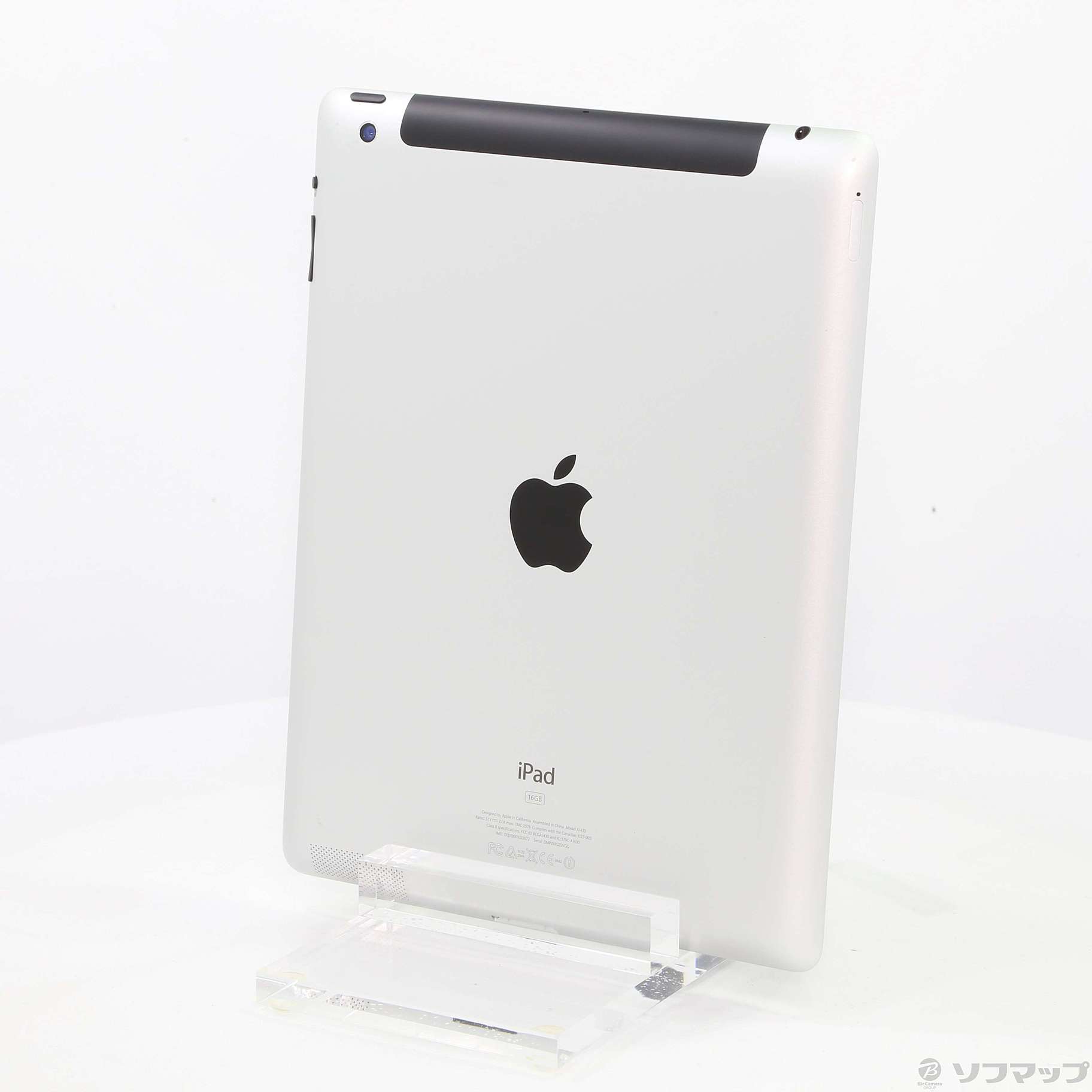 中古品（難あり）〕 iPad 第3世代 16GB ブラック MD366J／A SoftBank