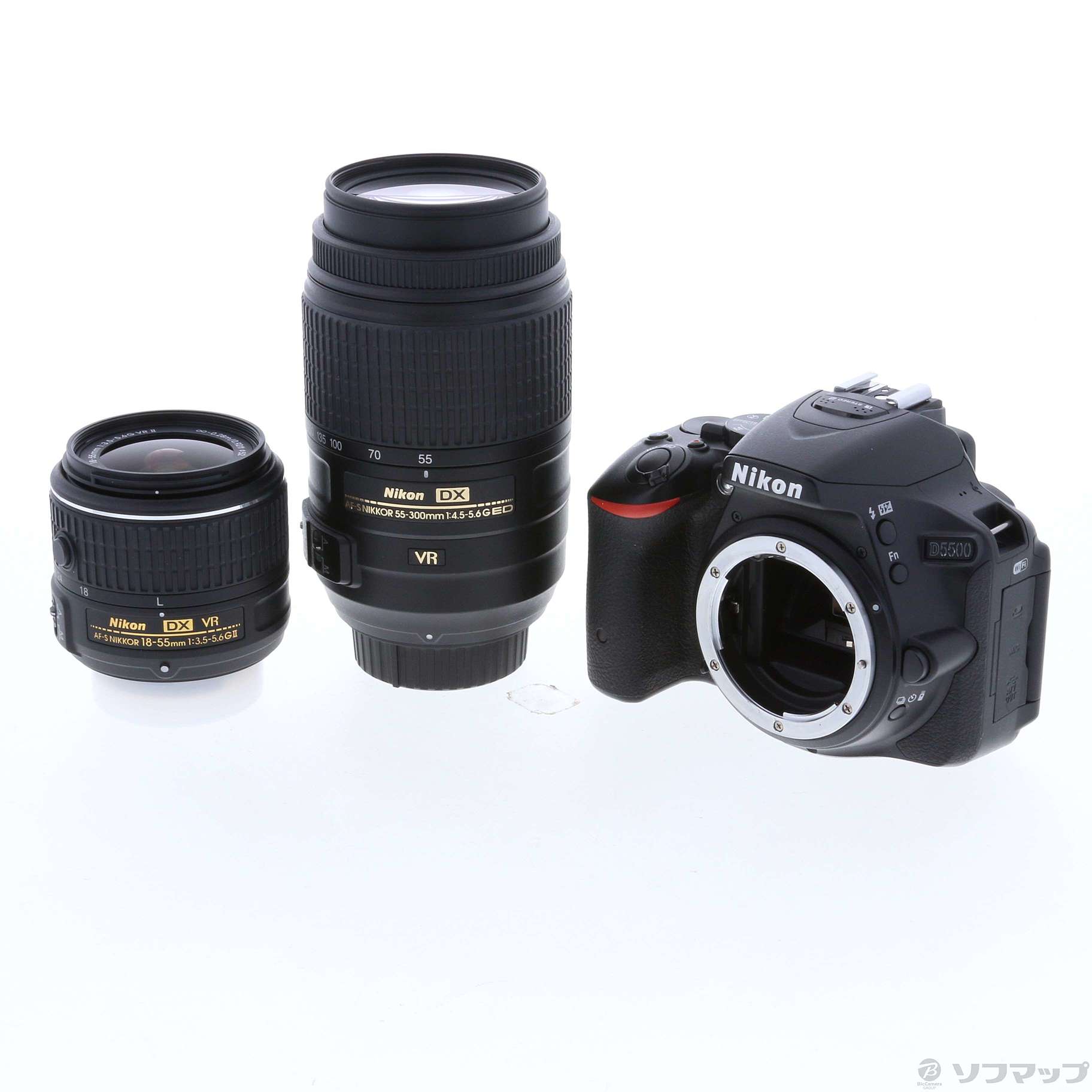 Nikon D5500 ダブルズームキット BLACK-