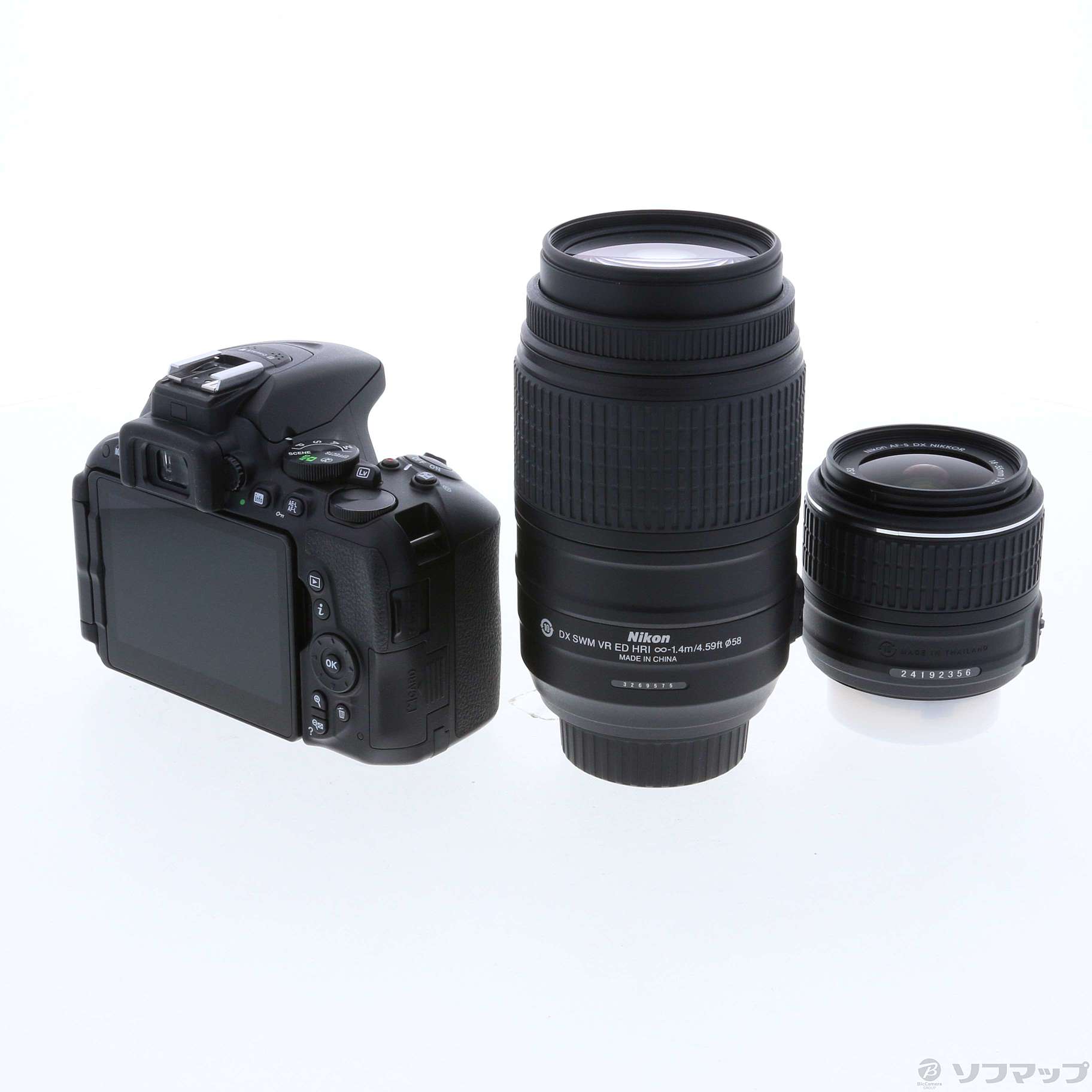 ☆超極上☆ニコン Nikon D5500 Wレンズセット＃742528