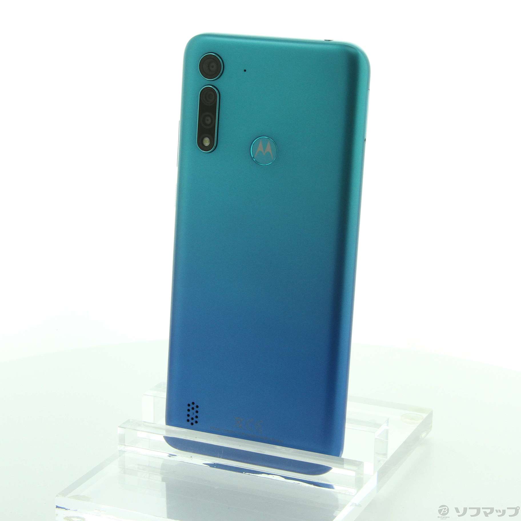 中古】〔展示品〕 Moto G8 power lite 64GB ポーラブルー XT2055-4 SIM