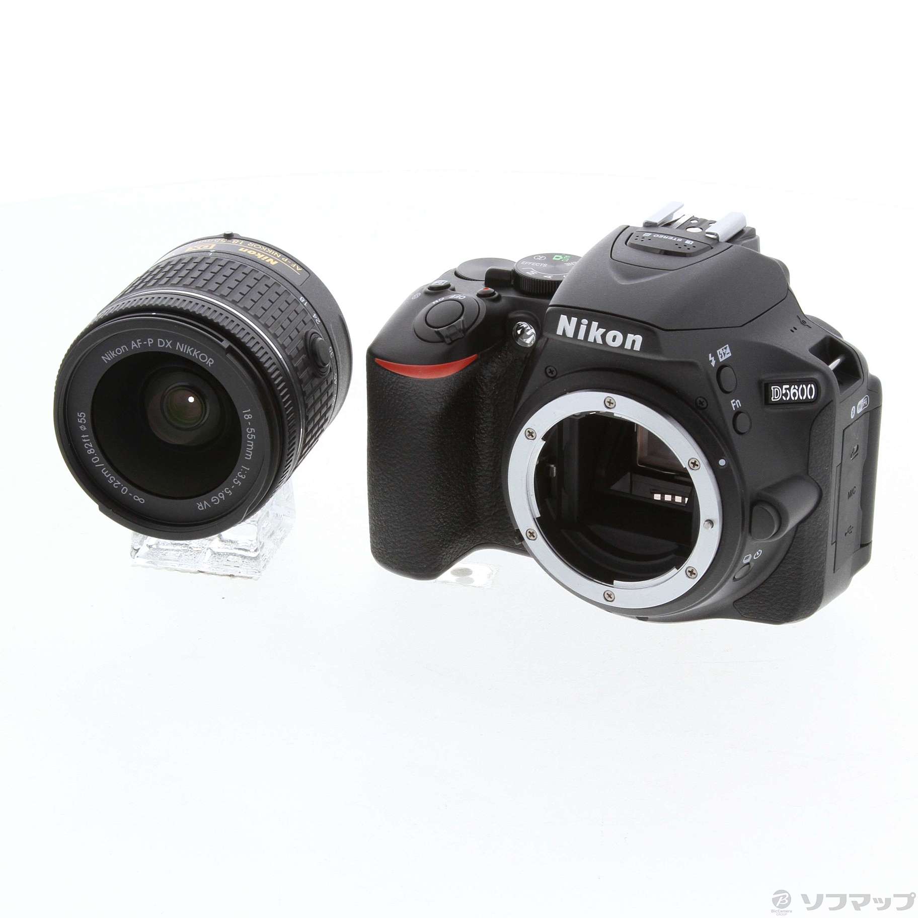 中古】NIKON D5600 18-55 VR レンズキット ブラック (2416万画素／SDXC ...