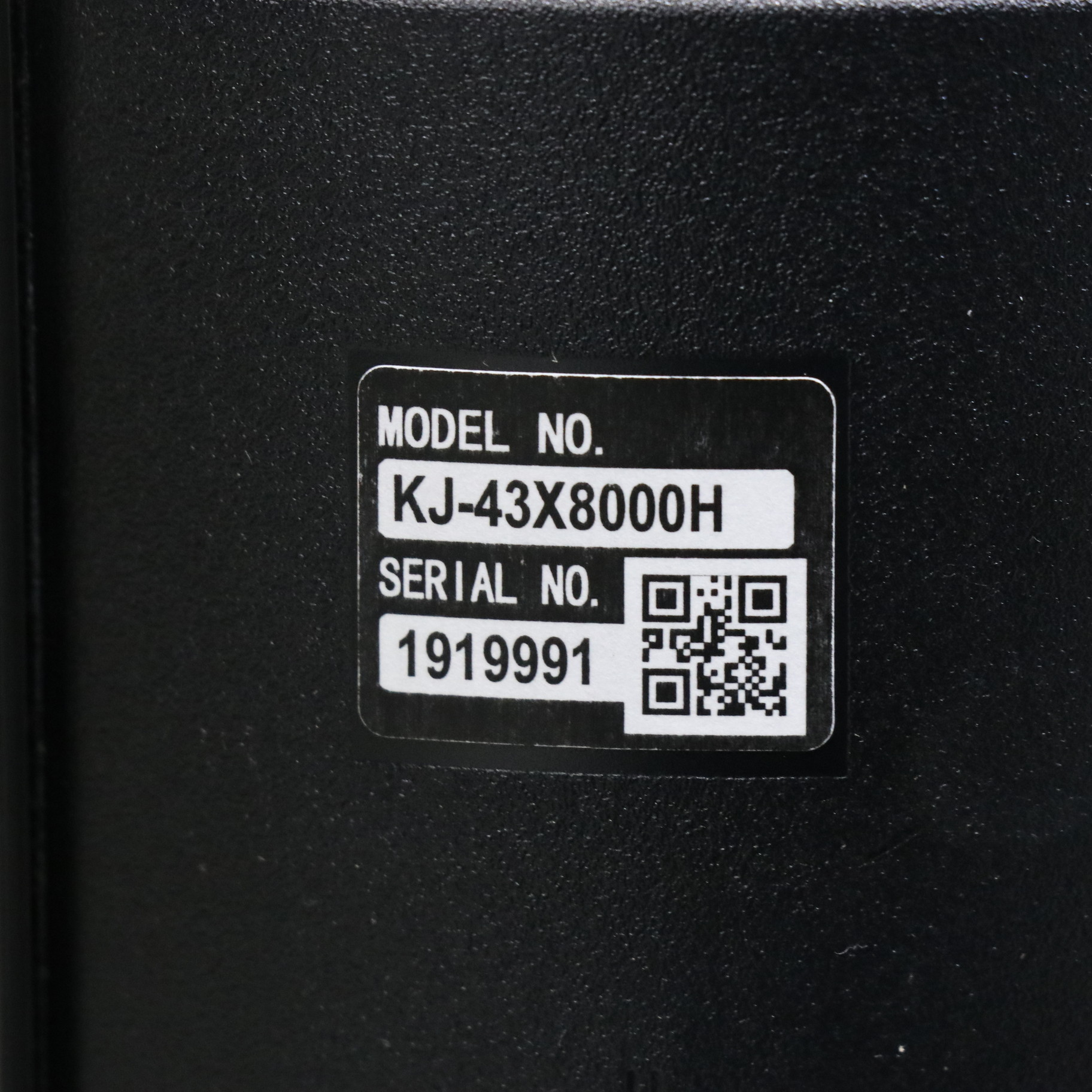 中古】〔展示品〕 KJ-43X8000H ◇06/10(木)値下げ