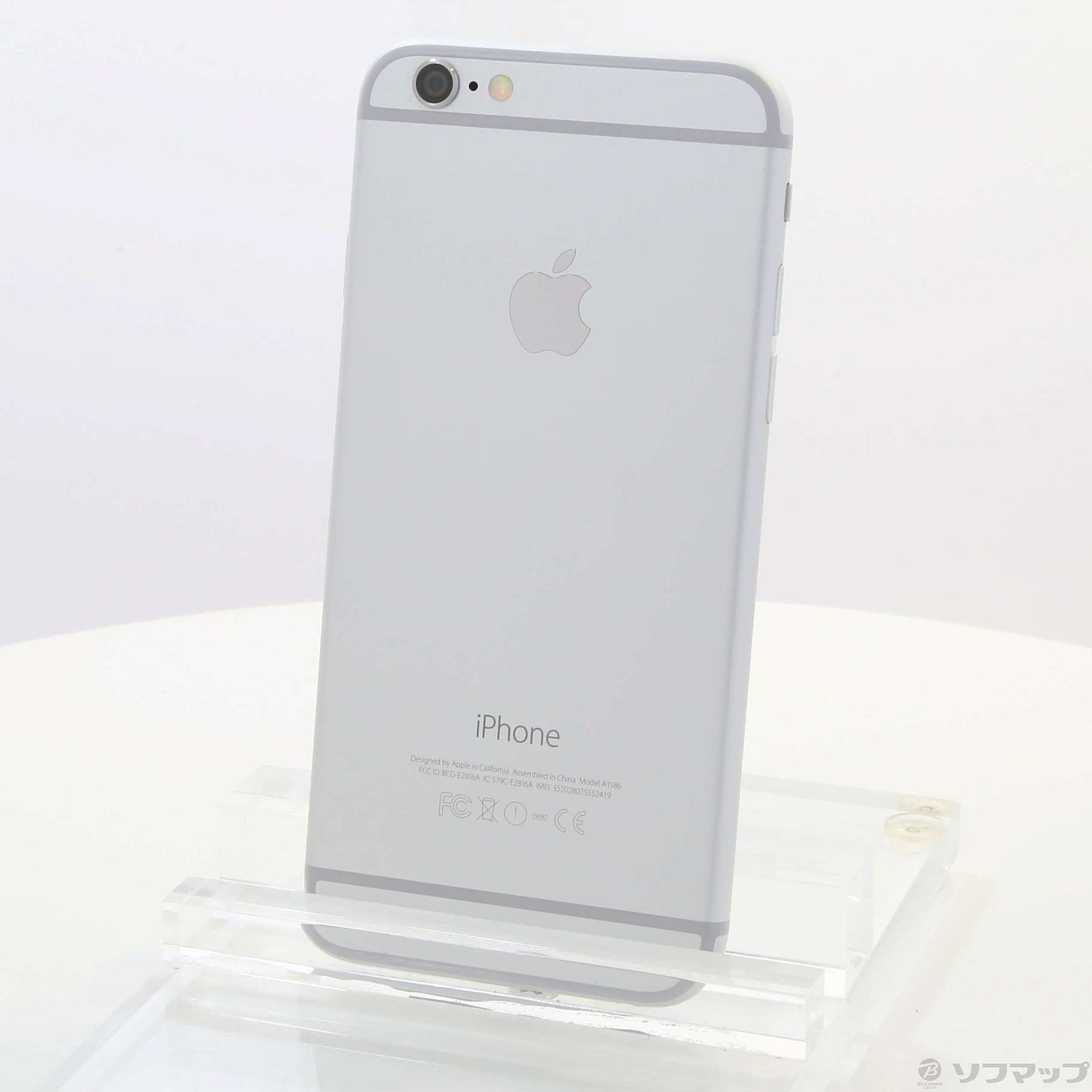 中古】iPhone6 16GB シルバー MG482J／A docomo ◇04/19(火)値下げ