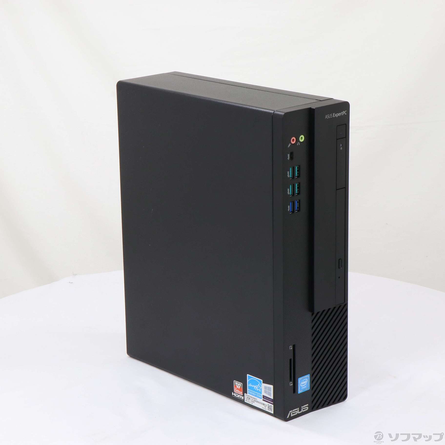 中古】〔展示品〕 ASUS ExpertPC D6414SFF-0G4900T ブラック 〔Windows