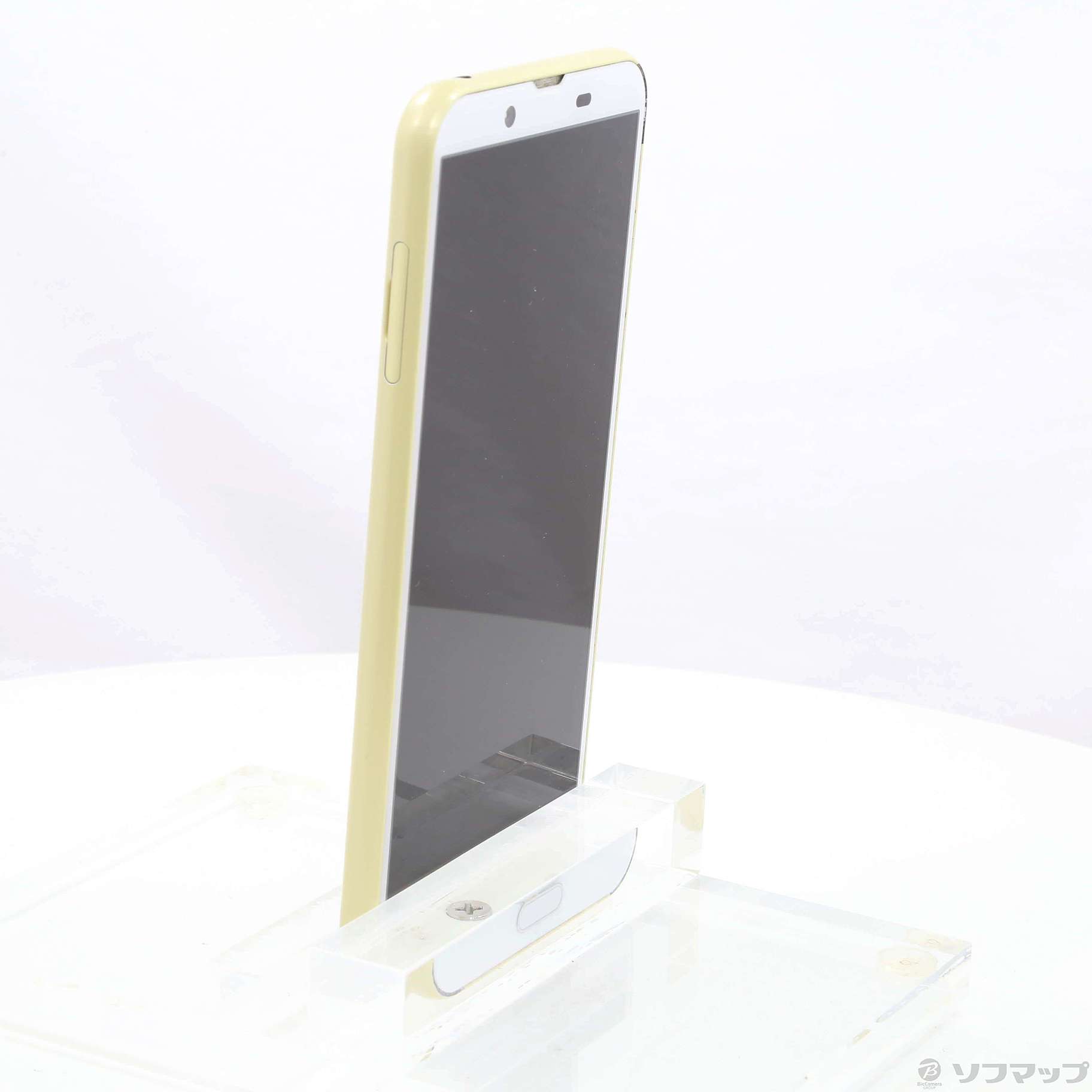 SHARP - AQUOS SENSE 2 SIMフリー イエロー 美品！ 新品 未使用品」 SIMフリー AQUOS sense2 SH-M08 アッシュ