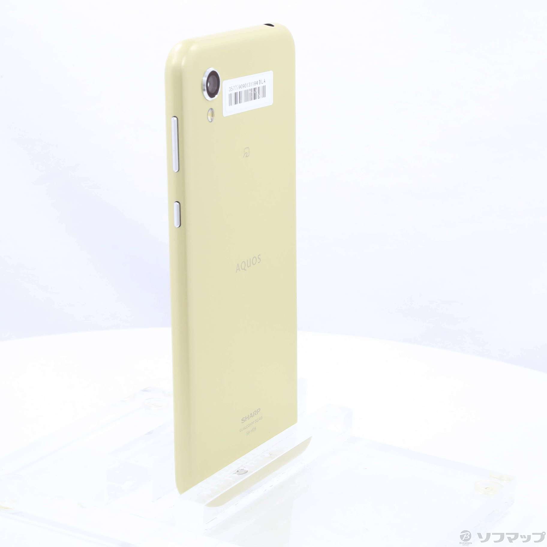 SHARP - AQUOS SENSE 2 SIMフリー イエロー 美品！ 中古】AQUOS sense2 楽天版 32GB アッシュイエロー SH-M08 SIM