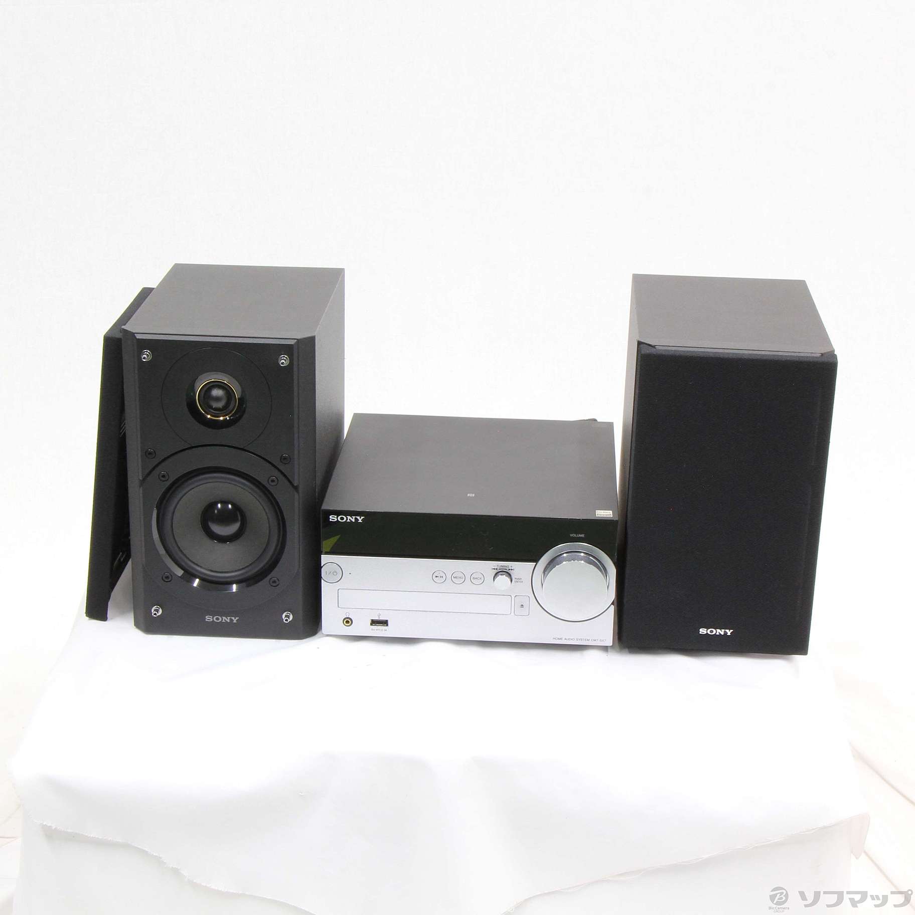 中古】〔展示品〕 CMT-SX7 CD／CD-R／RW ブラック CMTSX7 