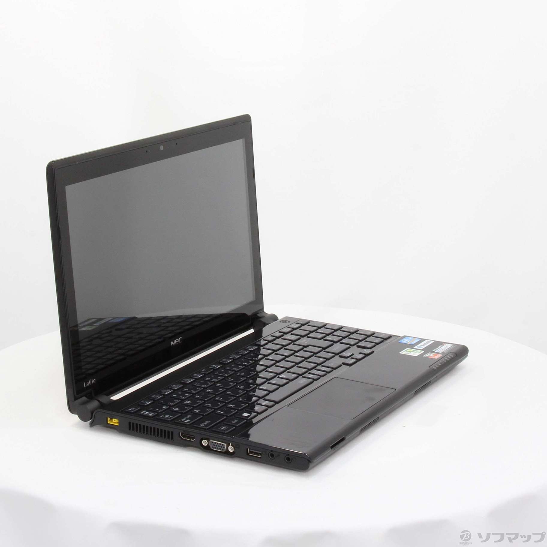 中古】格安安心パソコン LaVie M LM750／LS6B PC-LM750LS6B ブラック