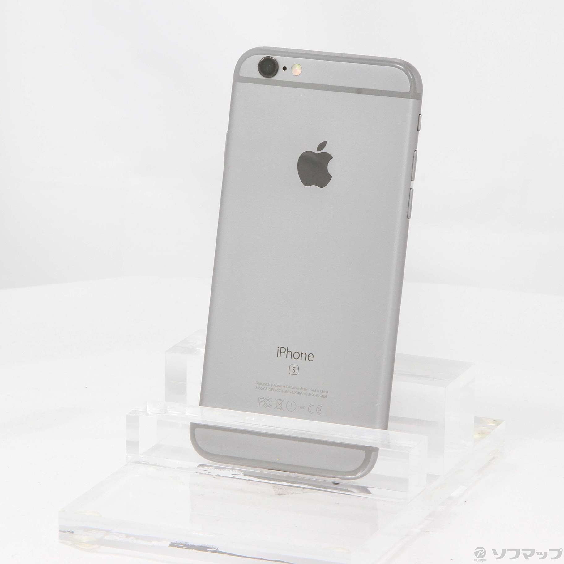 中古】iPhone6s 16GB スペースグレイ MKQJ2J／A SIMフリー ◇09/03(金
