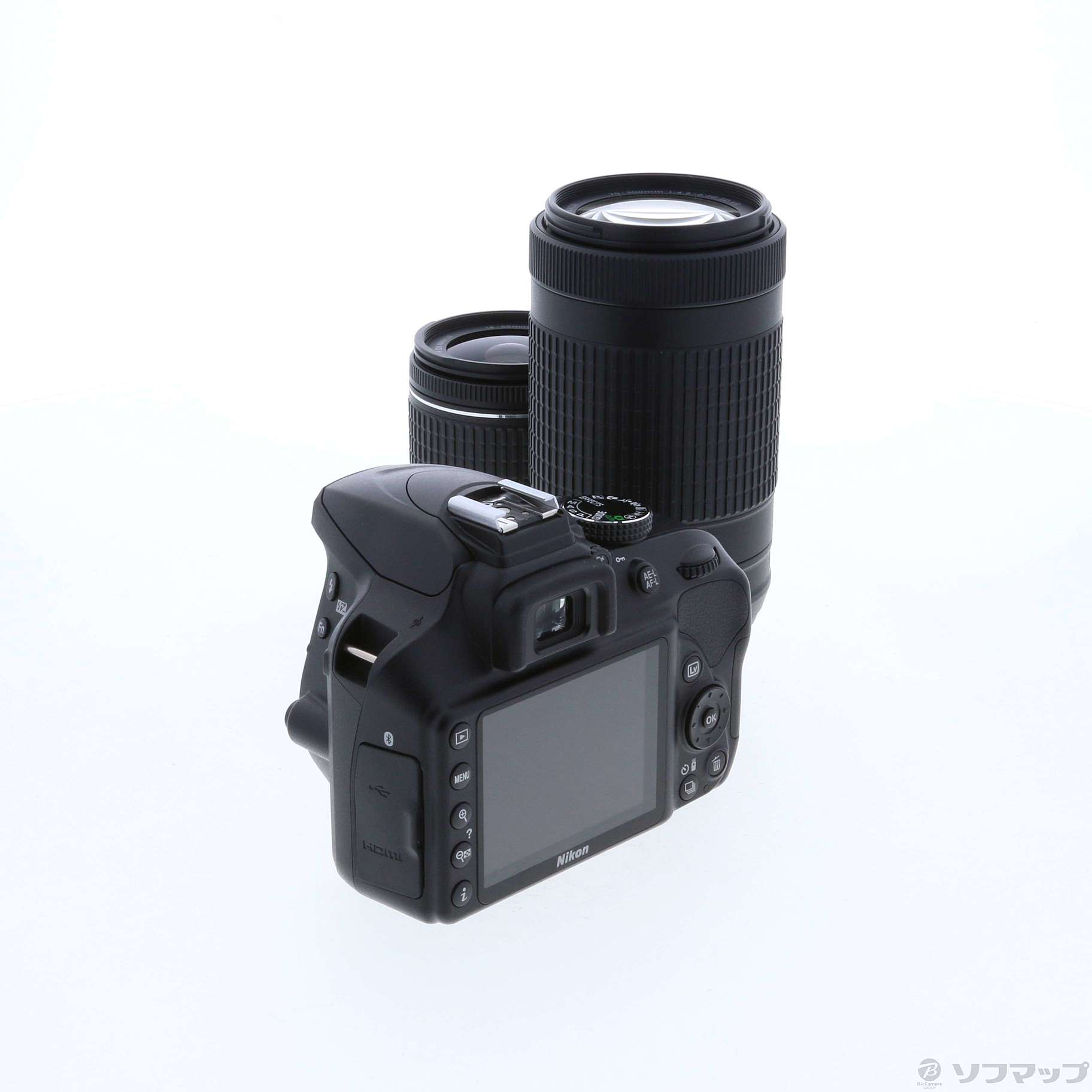 中古】NIKON D3400 ダブルズームキット ブラック ◇07/04(日)値下げ