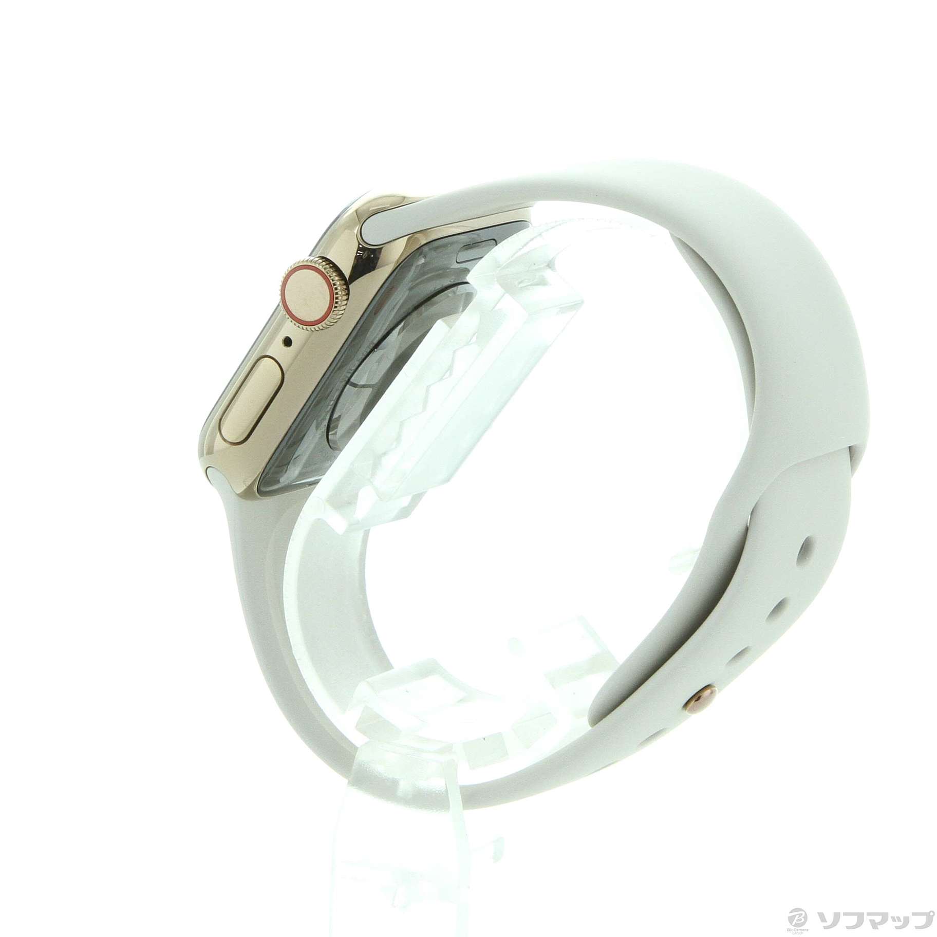 セール AppleWatch ステンレス ケース バンド 45mm 銀 シルバー - 時計