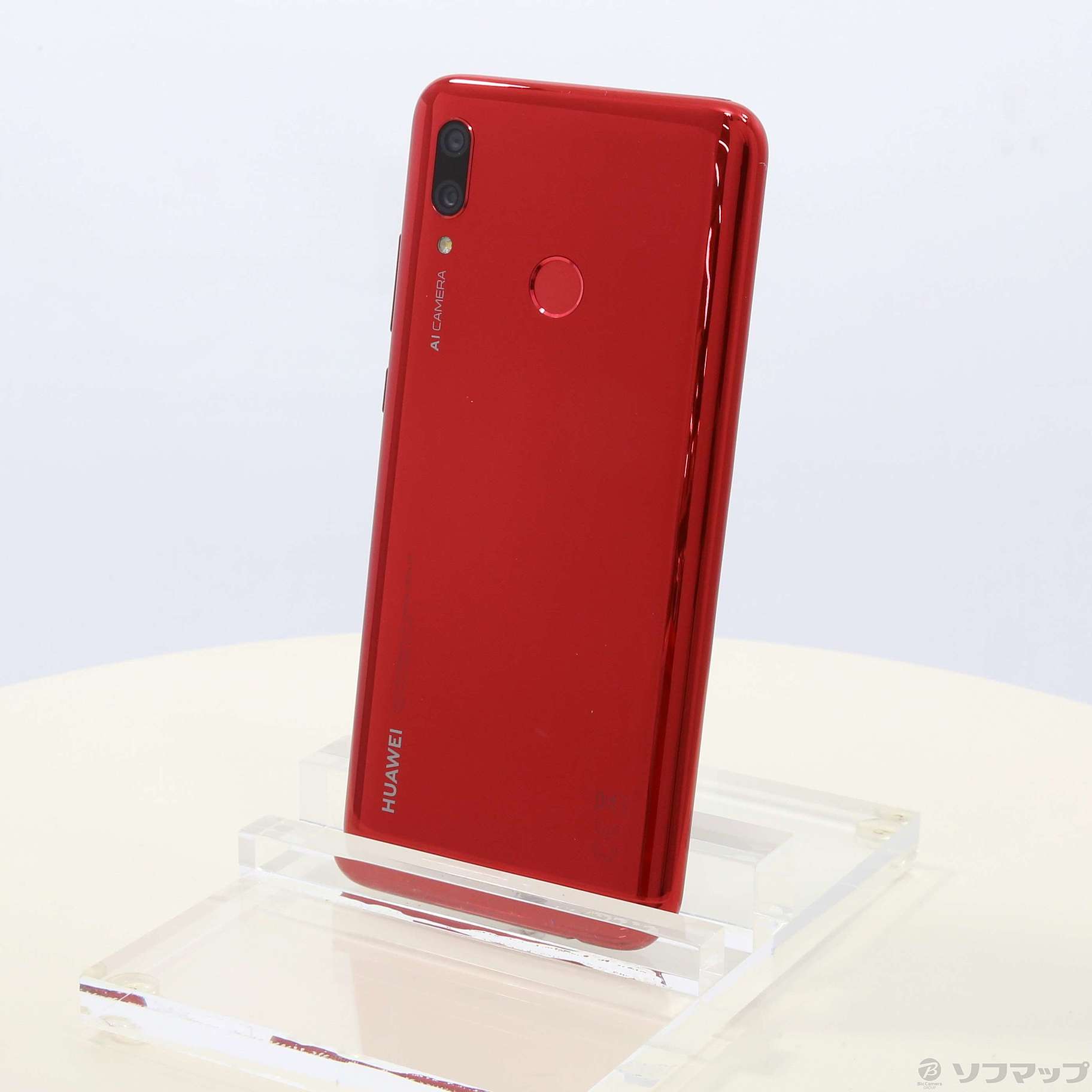 中古】HUAWEI nova lite 3 32GB コーラルレッド POT-LX2J SIMフリー