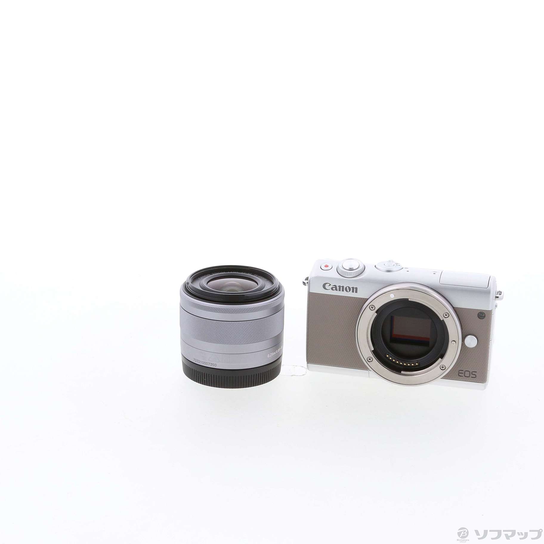 中古】EOS M100 EF-M15-45 IS STM レンズキット グレー ◇09/17(金