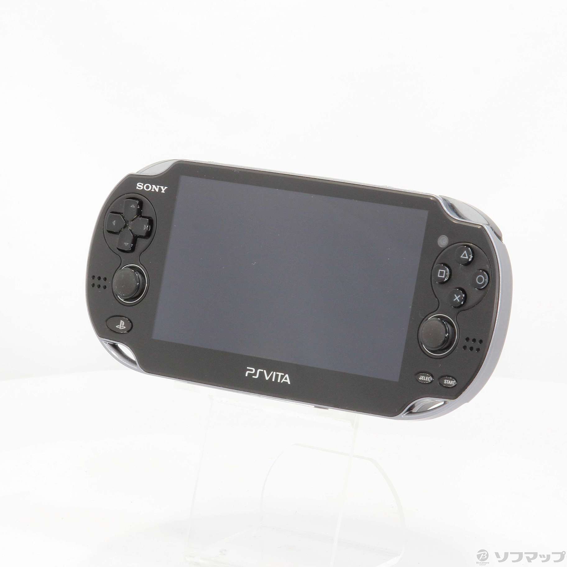中古】PlayStation Vita 3G／WI-FIモデル クリスタルブラック PCH