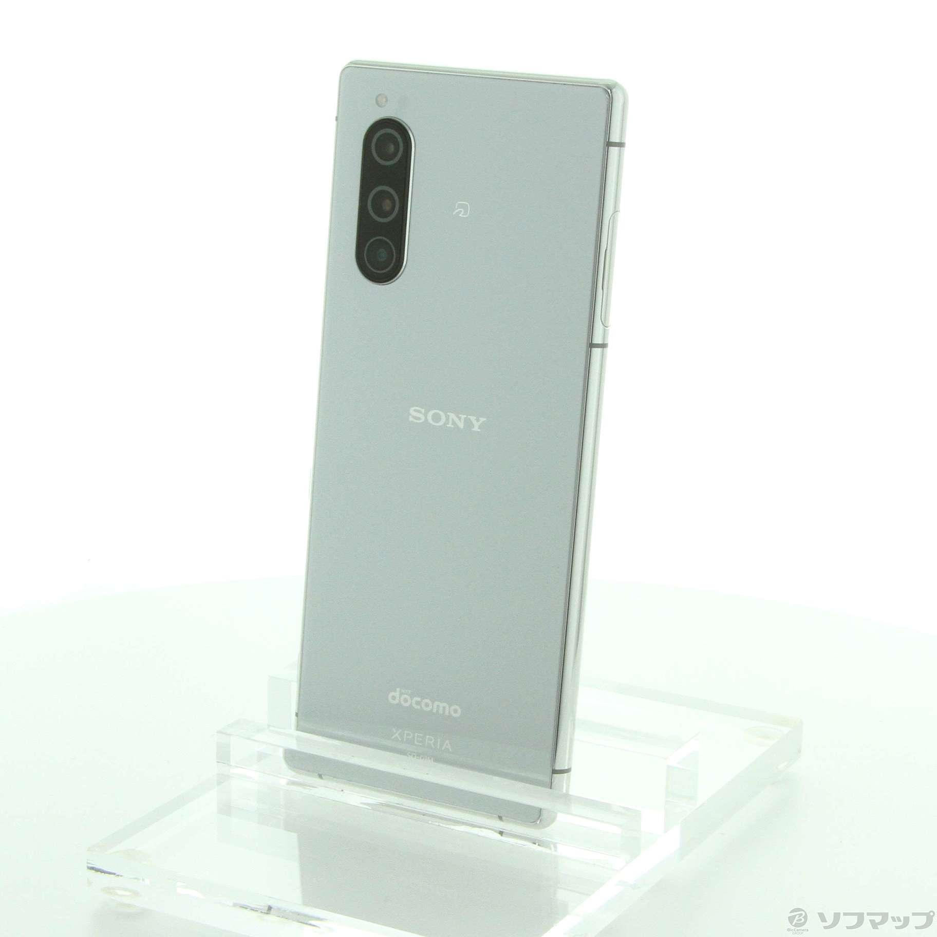 Xperia 5 グレー 64 GB docomo SO-01Mリフレッシュ品-