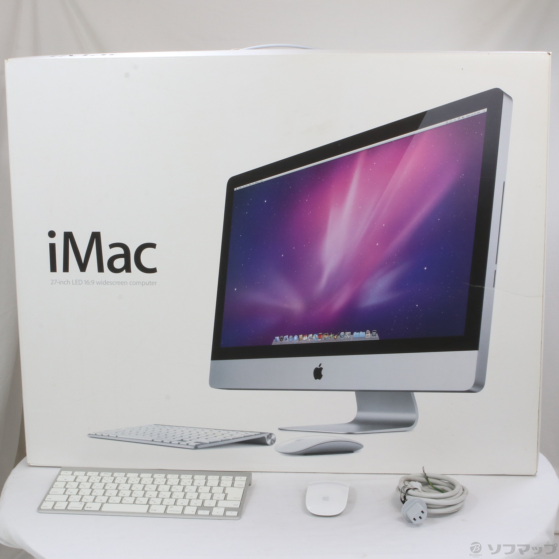 iMac（Apple） iMac 27インチ Core Duo-3.06GHz HDD1TB メモリ8GB MB952J/A 2009年モデル 