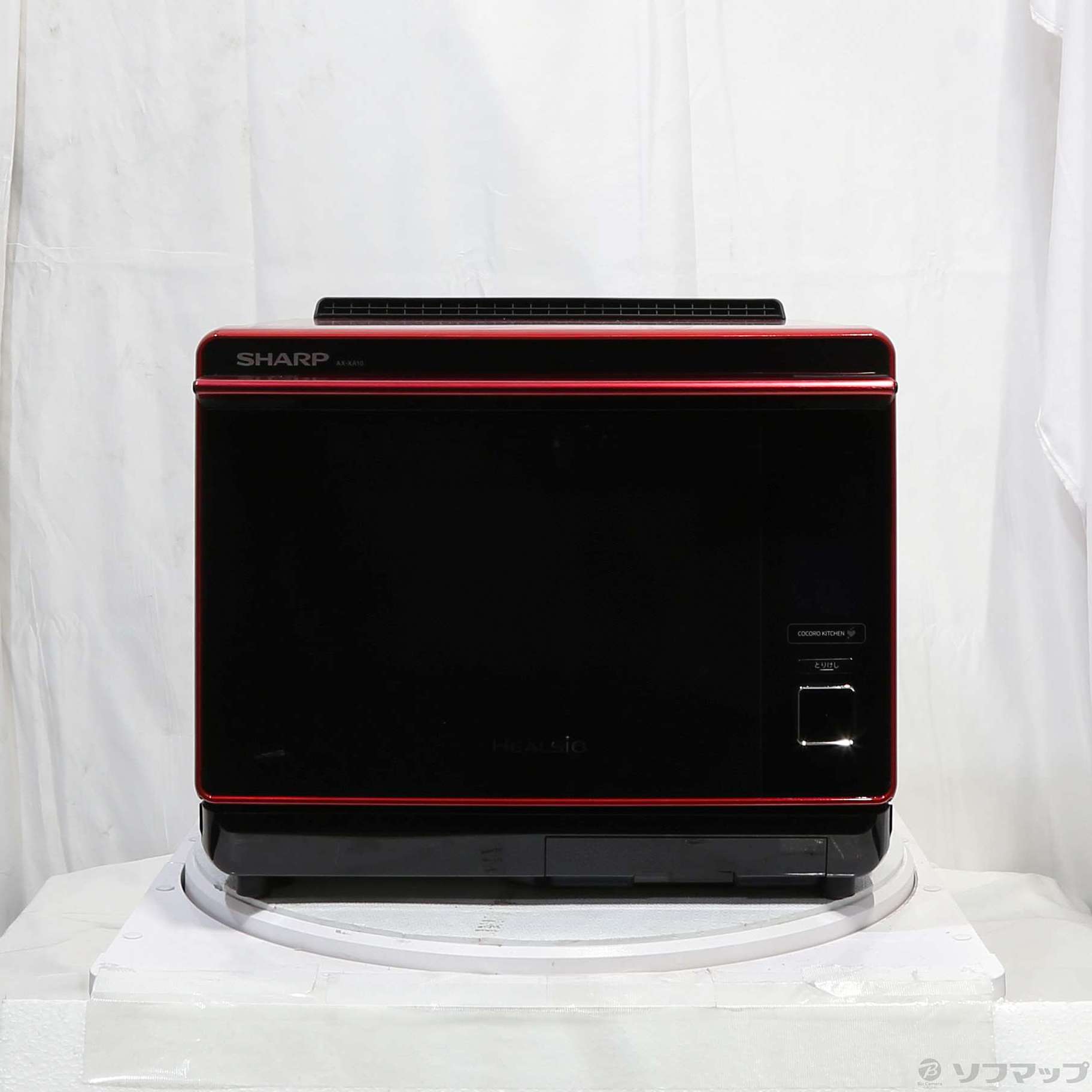 中古】〔展示品〕スチームオーブンレンジ HEALSIO（ヘルシオ） レッド 