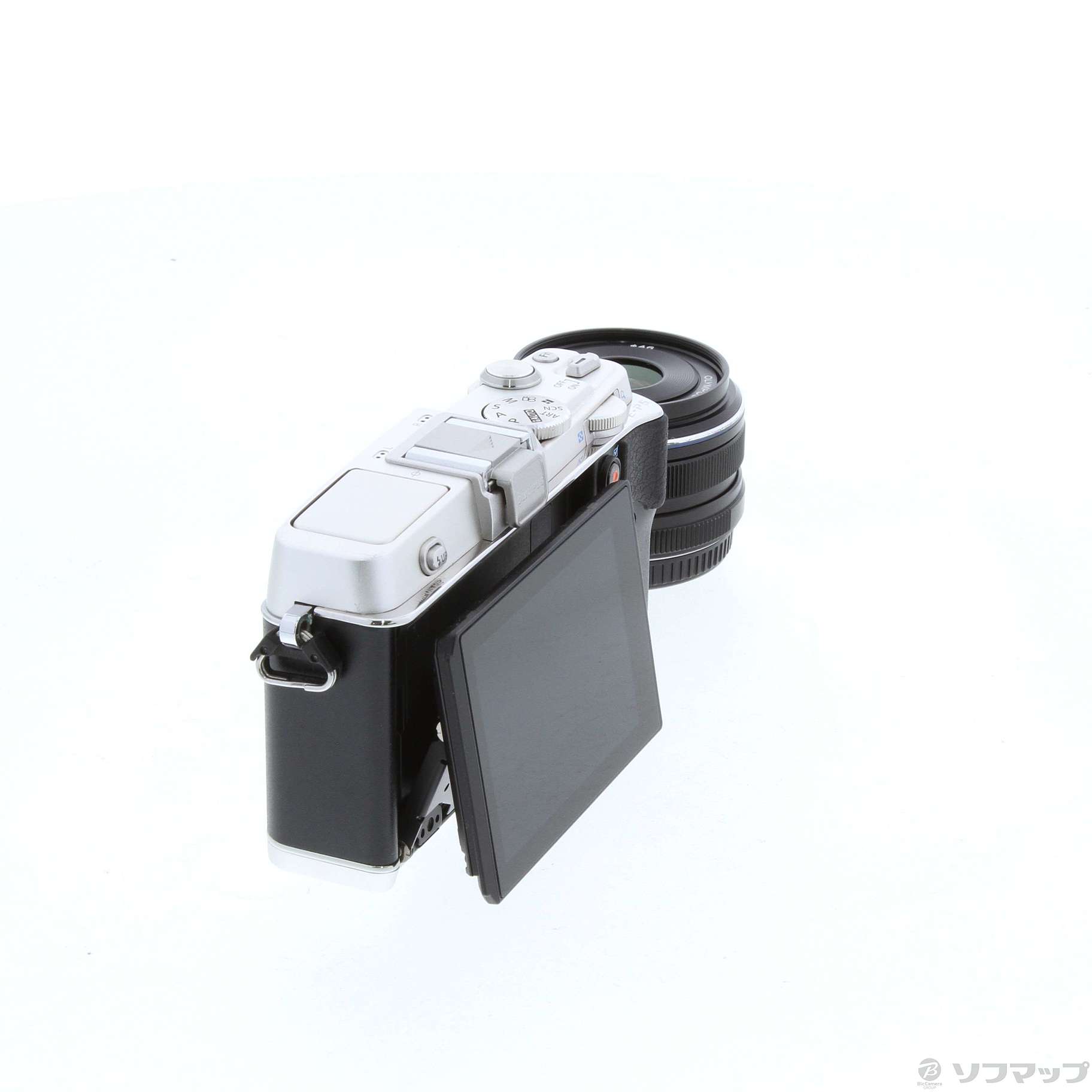 中古】PEN E-P5 17mm F1.8 レンズキット プレミアムモデル シルバー