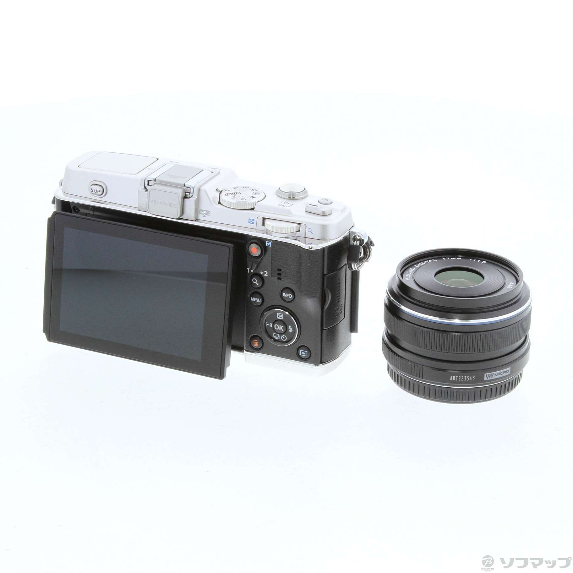 OLYMPUS PEN E-P5 レンズセット Olympus PEN E-P5 17mm Lens and Viewfinder Bundle (Black) 16