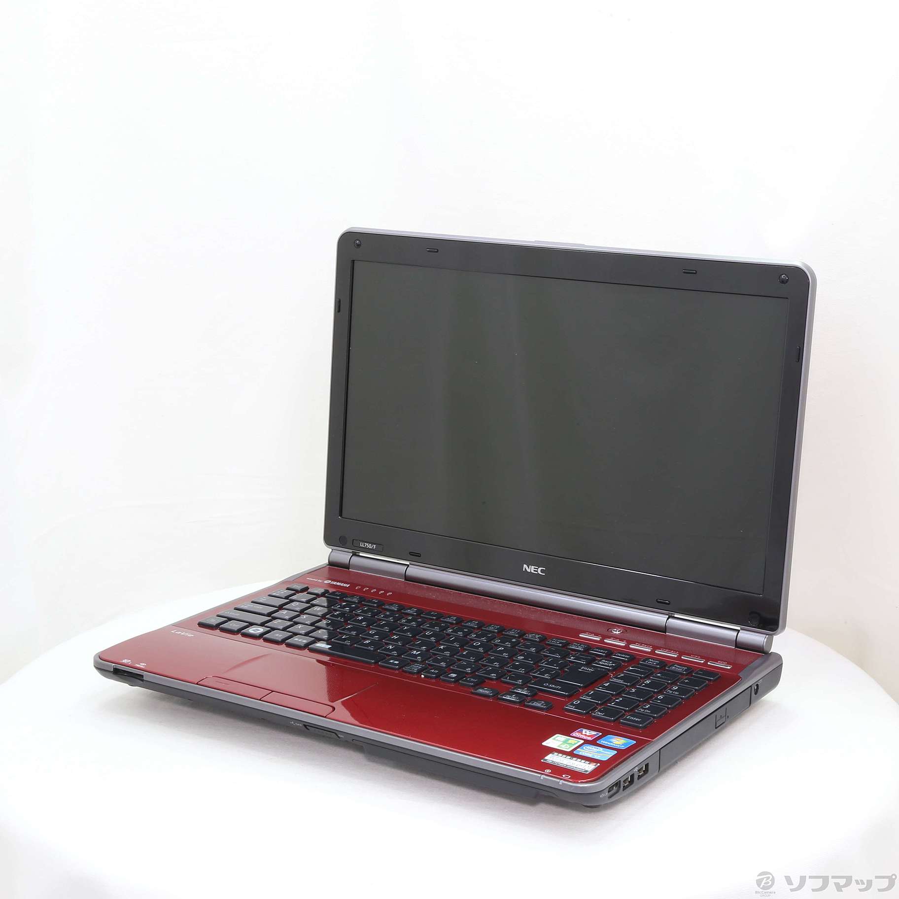 中古】格安安心パソコン LaVie L PC-LL750FS1SR クリスタルレッド