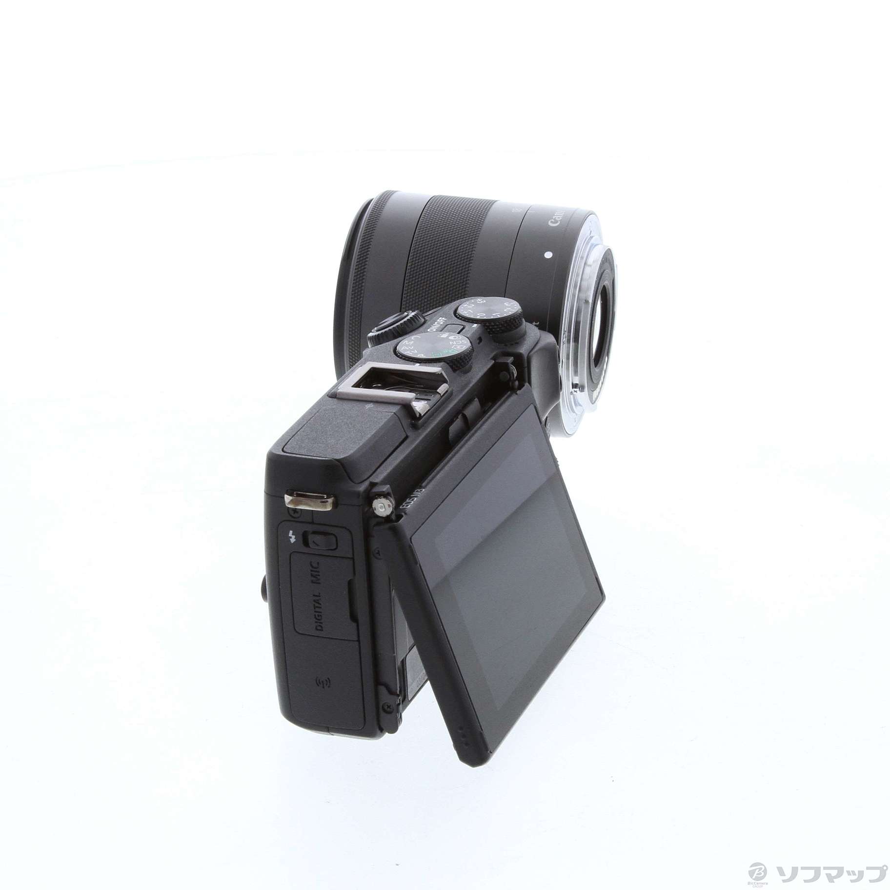 中古】EOS M3 EF-M 18-55 IS STM レンズキット BK (ブラック) ◇07/28