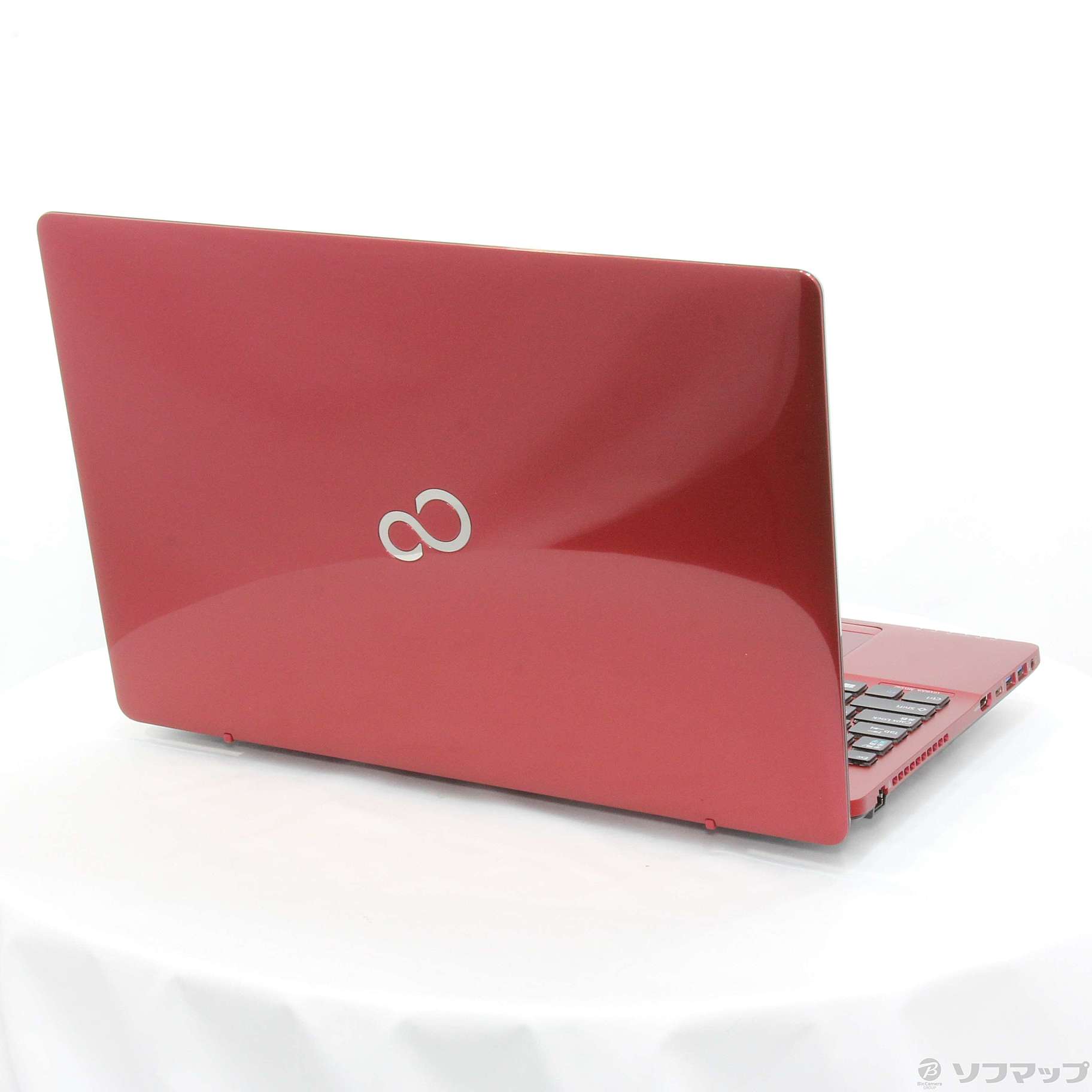 中古】LIFEBOOK AH53／B2 FMVA53B2R ルビーレッド 〔Windows 10〕 ◇07