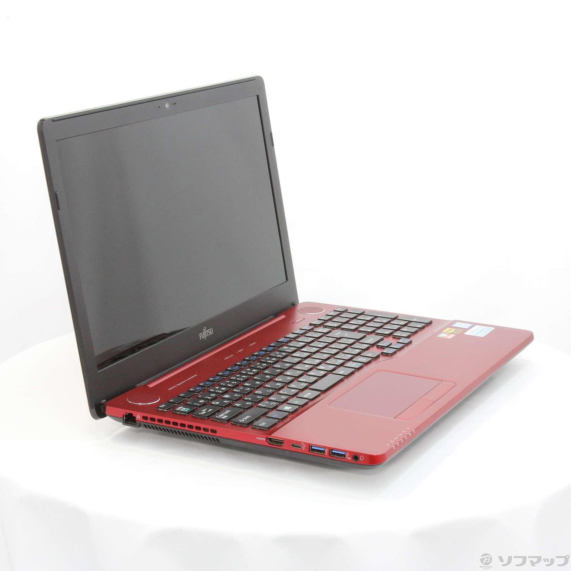 中古】LIFEBOOK AH53／B2 FMVA53B2R ルビーレッド 〔Windows 10〕 ◇07