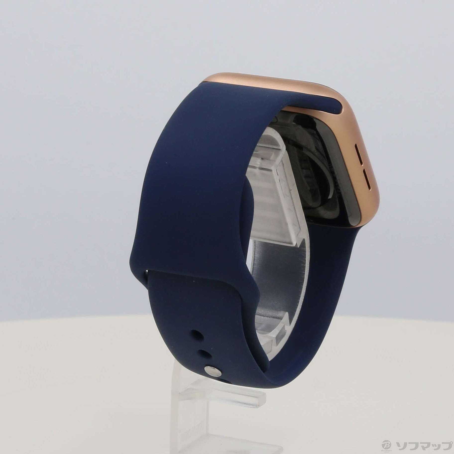 Apple Watch SE GPS 44mm ゴールドアルミニウムケース ディープネイビースポーツバンド