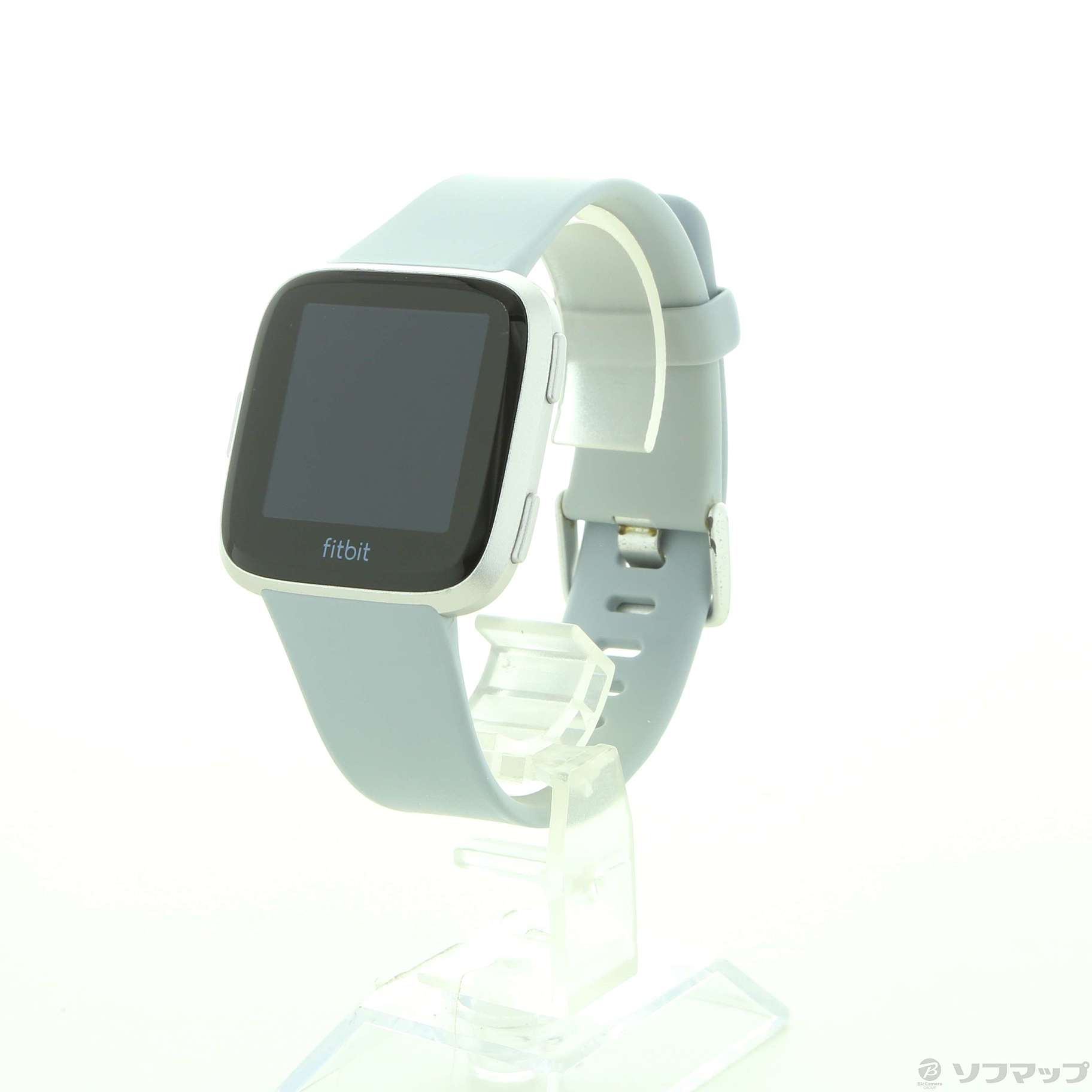 中古】Fitbit Versa FB505SRGY-CJK グレー／シルバーアルミニウム