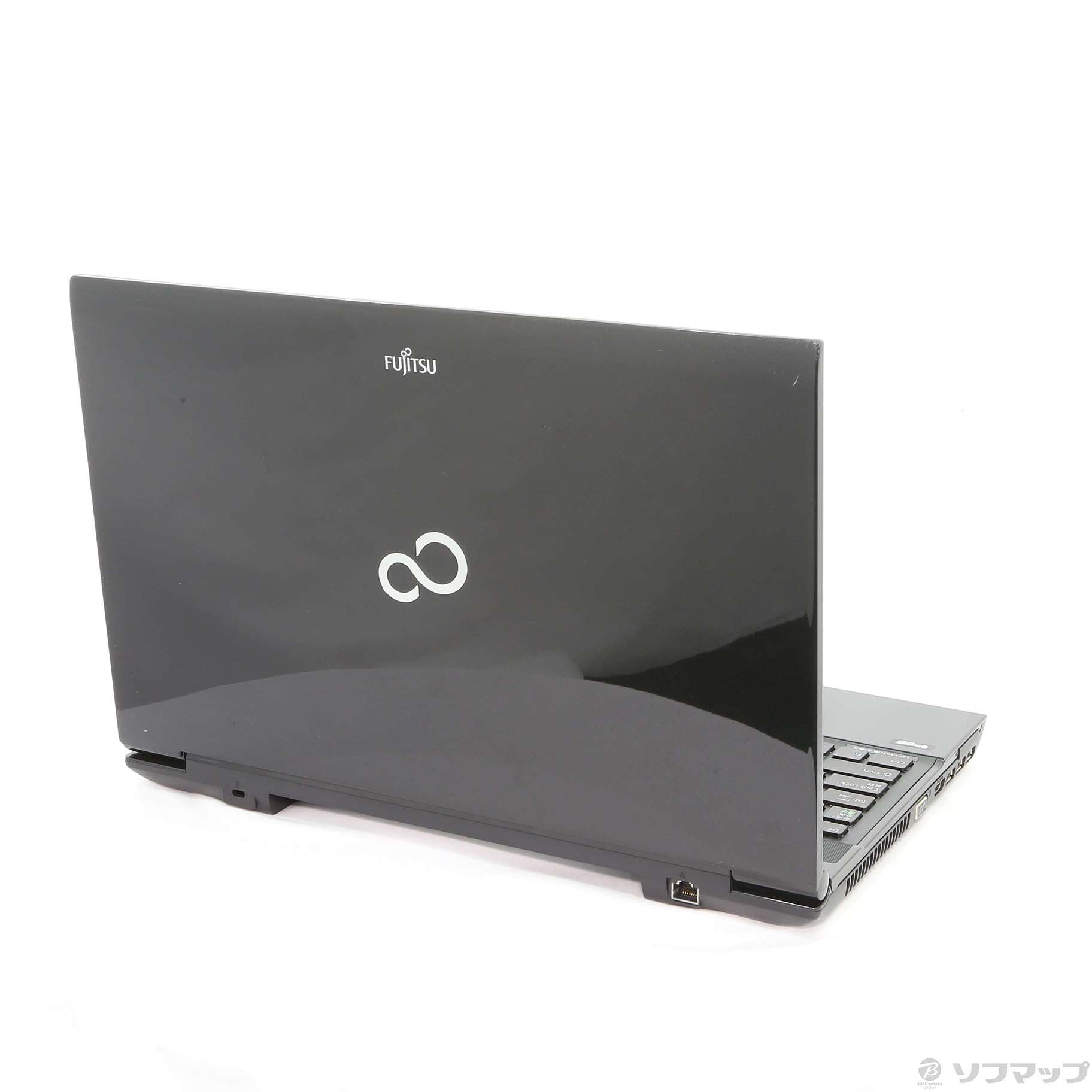 格安安心パソコン LIFEBOOK AH46／H FMVA46HBC シャイニーブラック