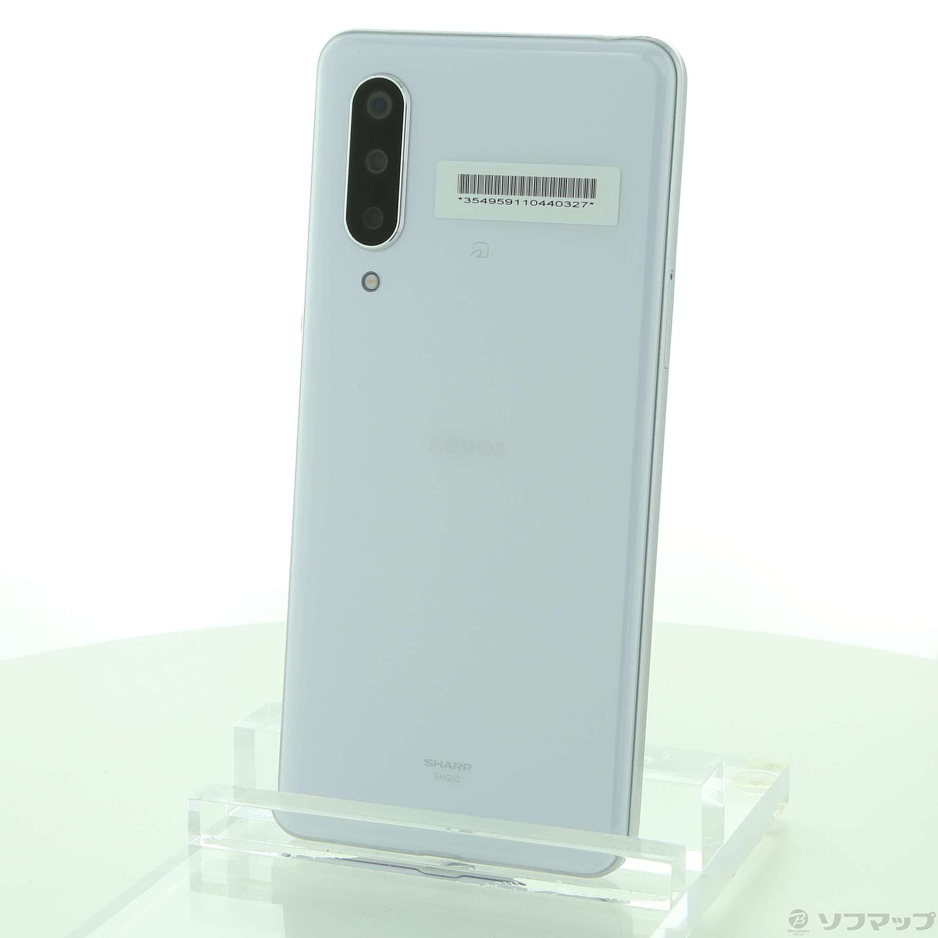 AQUOS zero5G basic DX 128GB ホワイト SHG02 auロック解除SIMフリー 〔ネットワーク利用制限▲〕